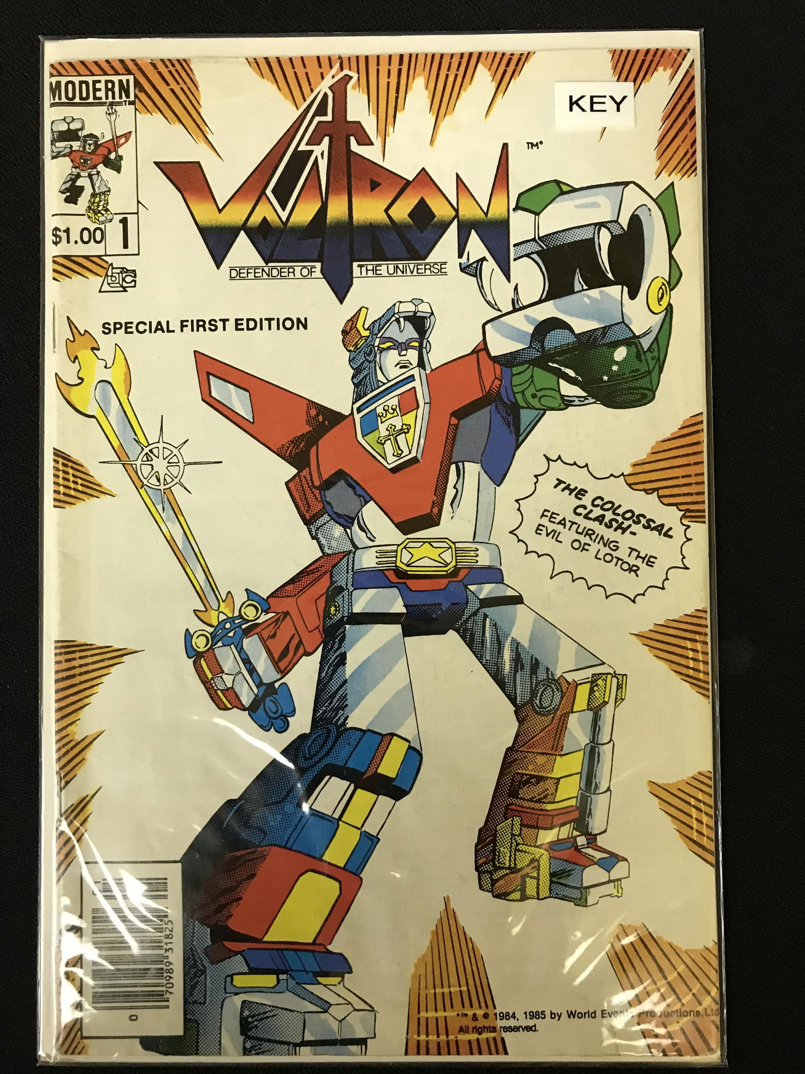 VOLTRON #1 (MODERN COMICS) (1 of 1)
