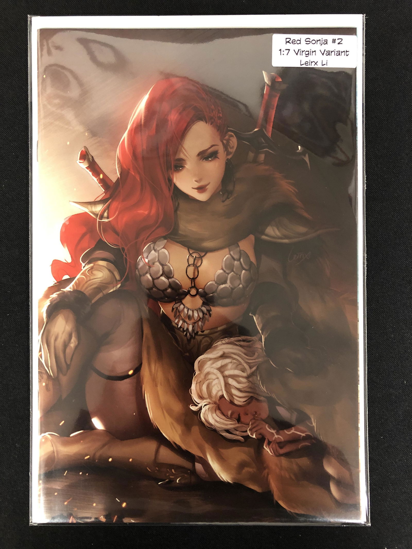 RED SONJA #2 (1:7 VIRGIN VARIANT) Leirx Li (1 of 1)
