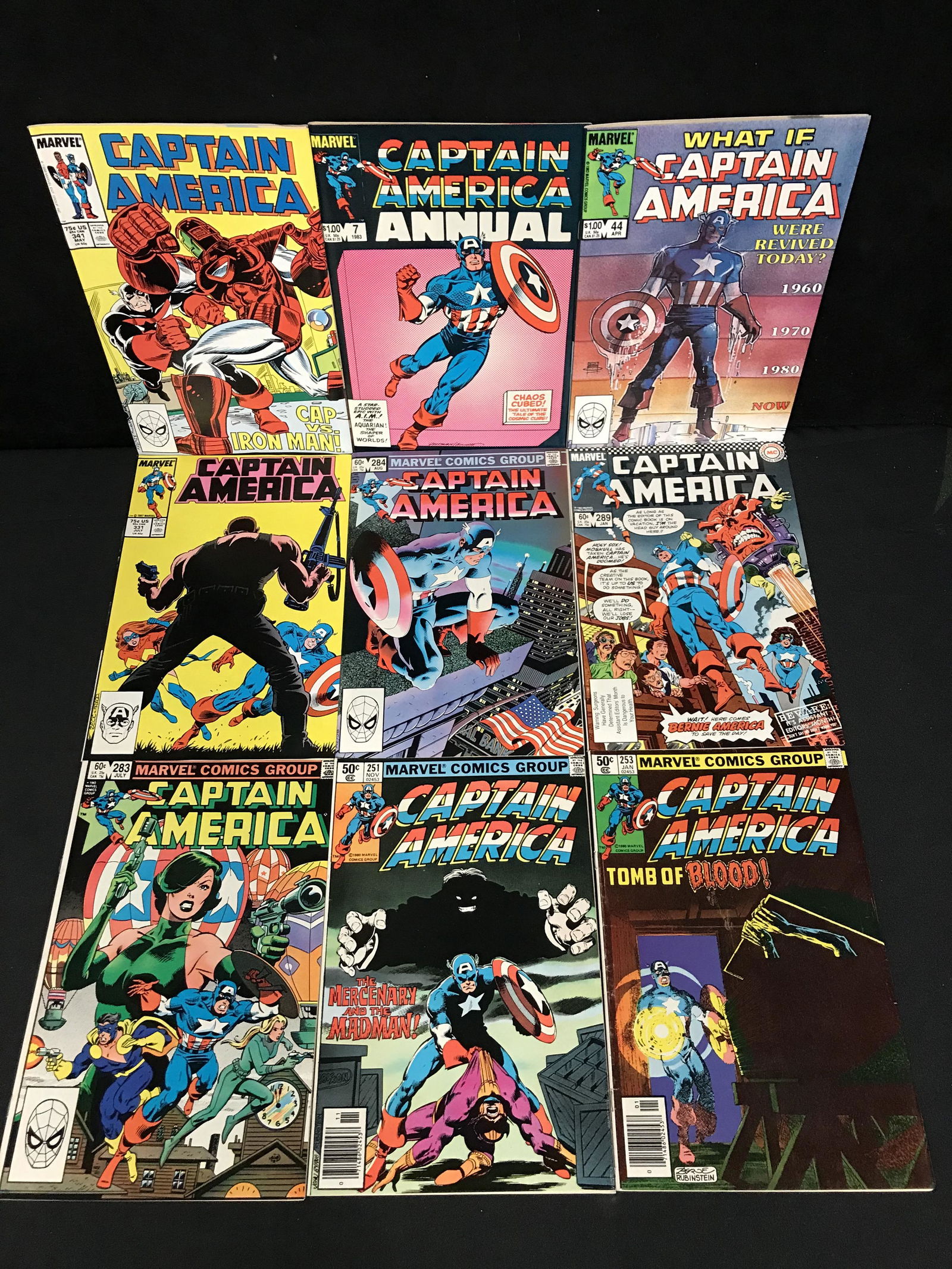 CAPTAIN AMERICA COMIC BOOK LOT (MARVEL COMICS) (1 of 1)