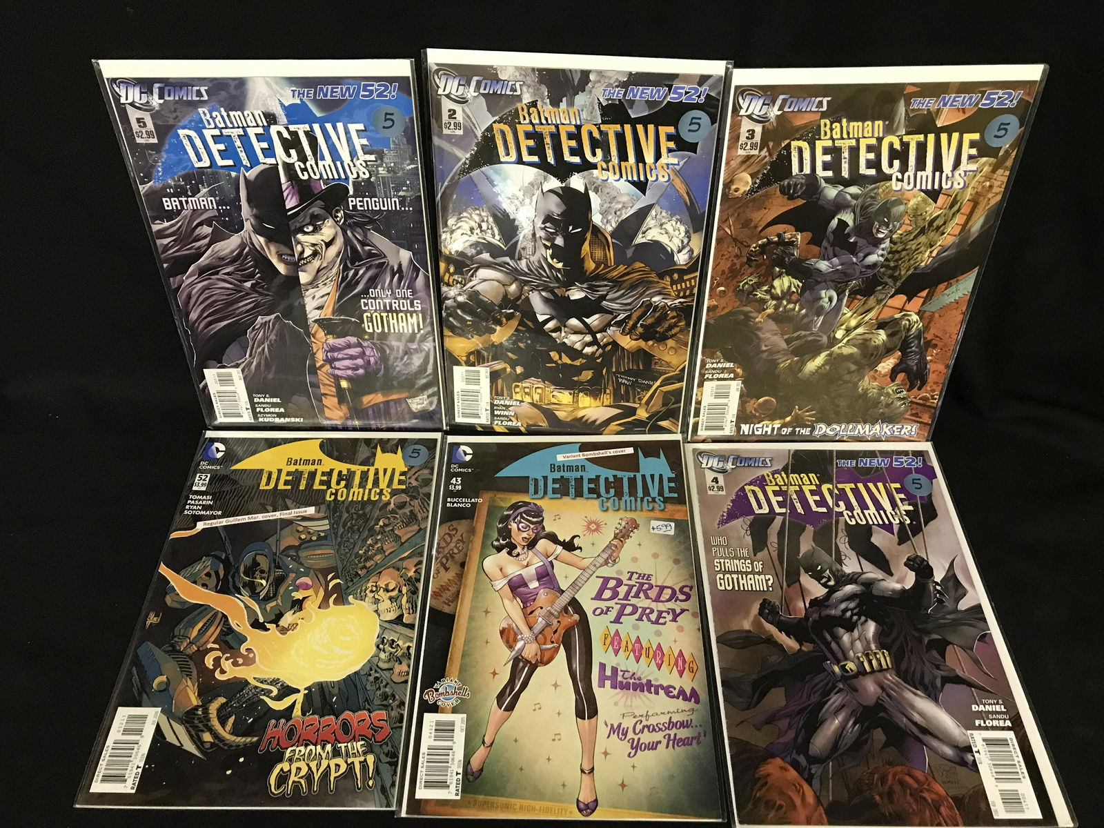 Batman DETECTIVE COMICS BOOK LOT (1 of 1)