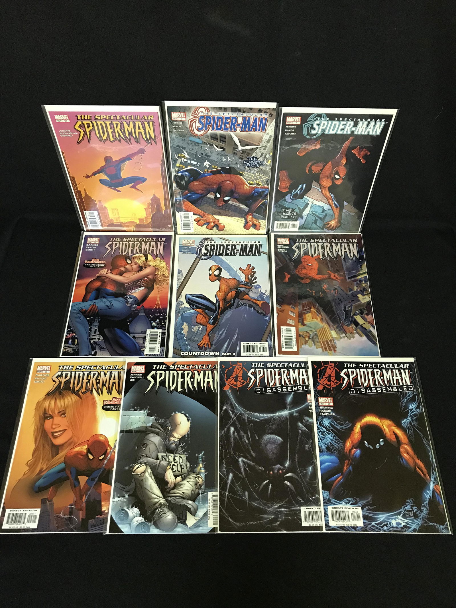 THE SPECTACULAR SPIDER-MAN COMIC BOOK LOT (MARVEL (1 of 1)