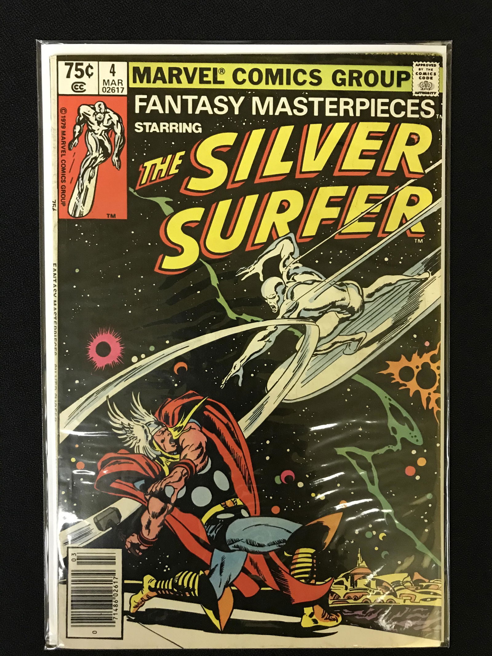 SILVER SURFER #4 (MARVEL COMICS) (1 of 1)