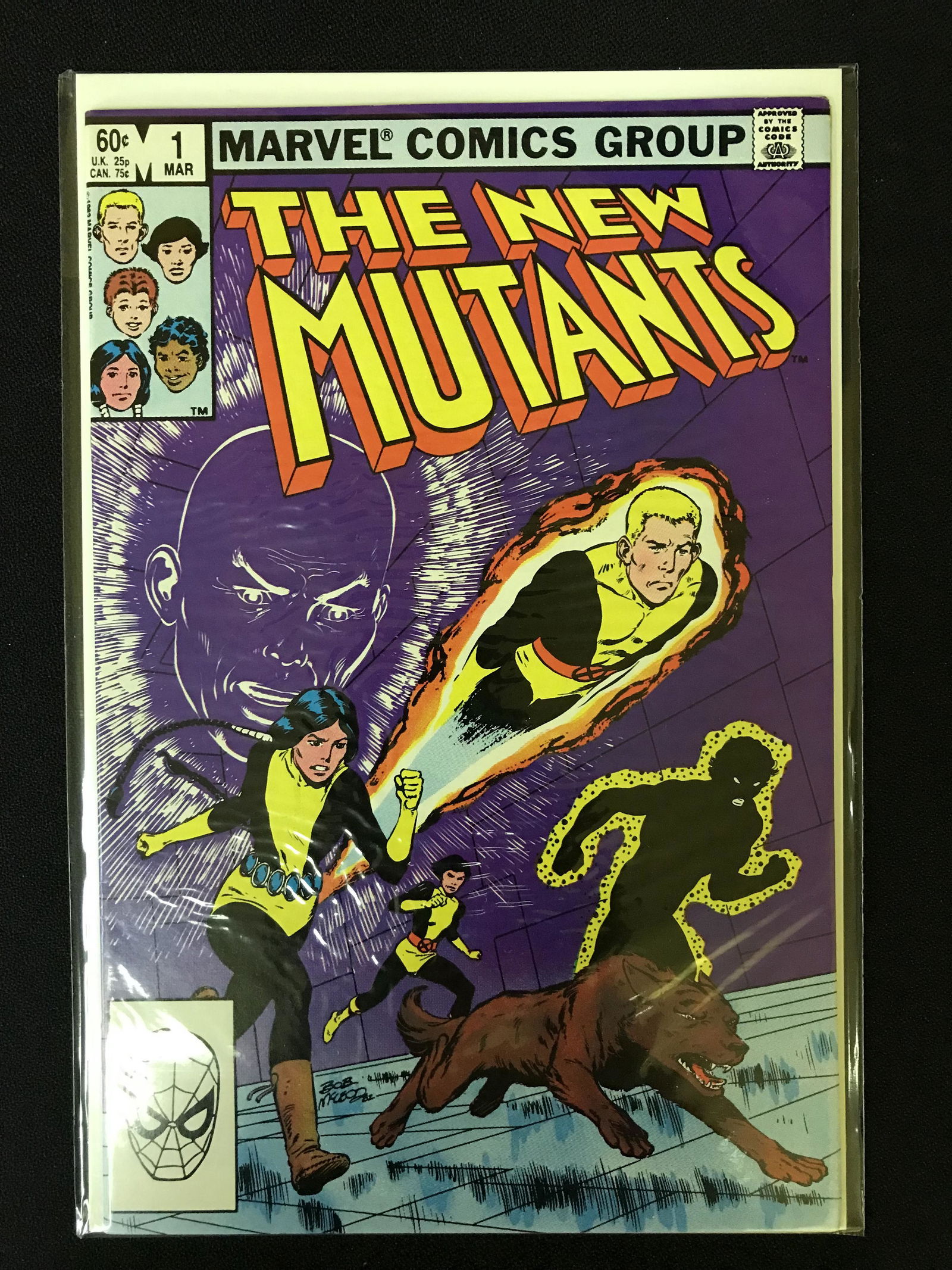 THE NEW MUTANTS #1 (MARVEL COMICS) (1 of 1)