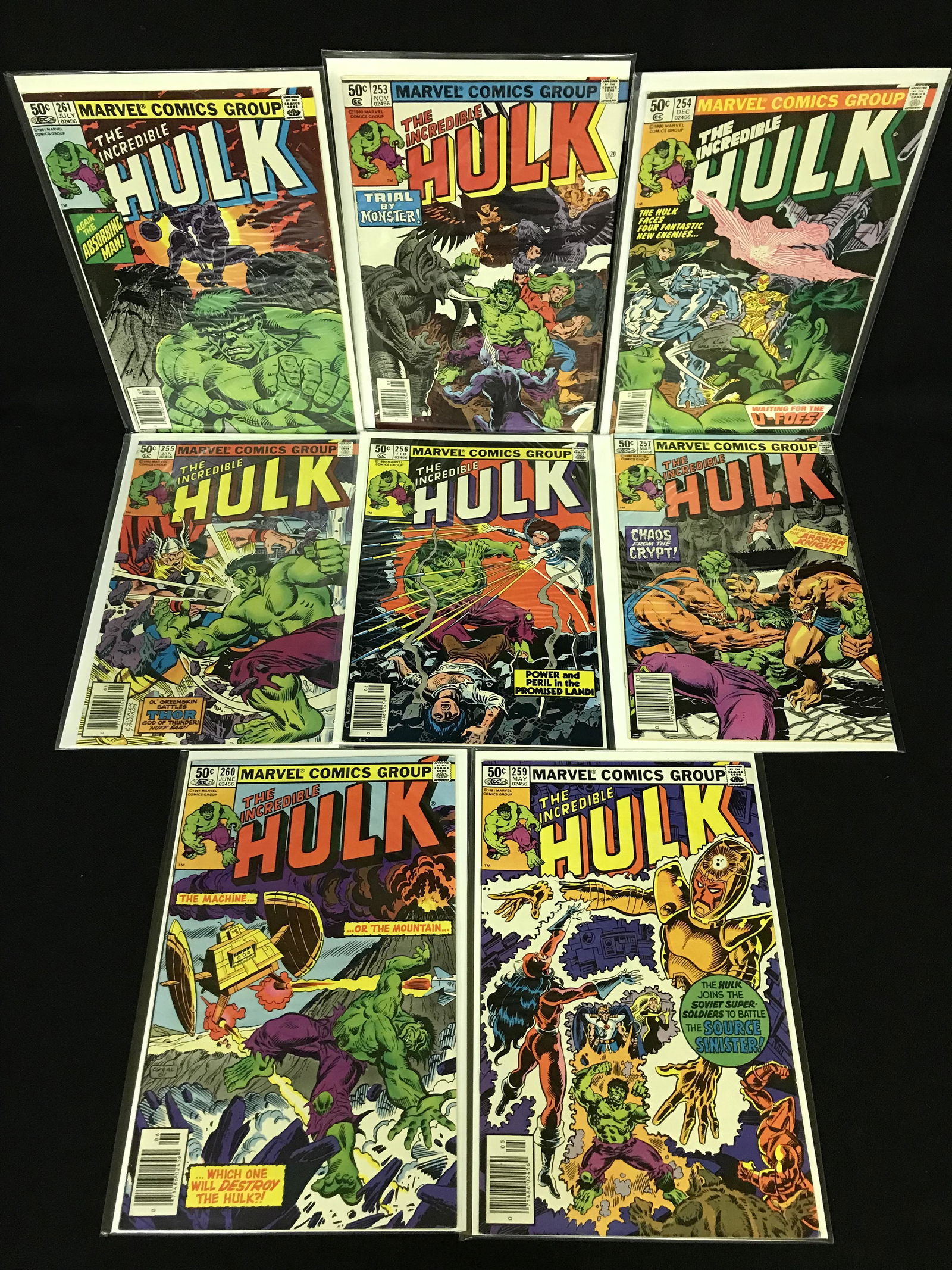 THE INCREDIBLE HULK COMIC BOOK LOT (MARVEL COMICS) (1 of 1)