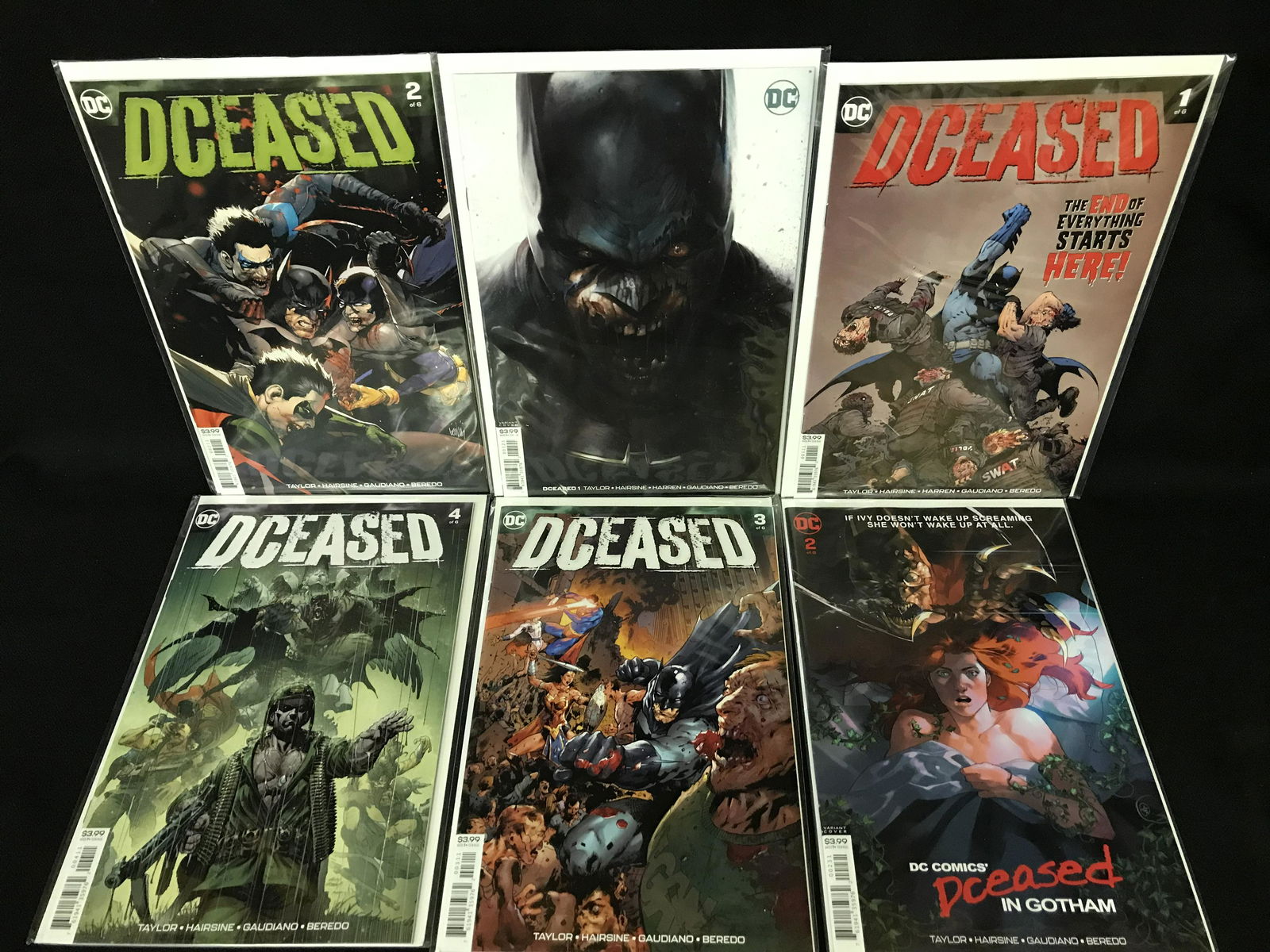 DCEASED COMIC BOOK LOT (DC COMICS) (1 of 1)