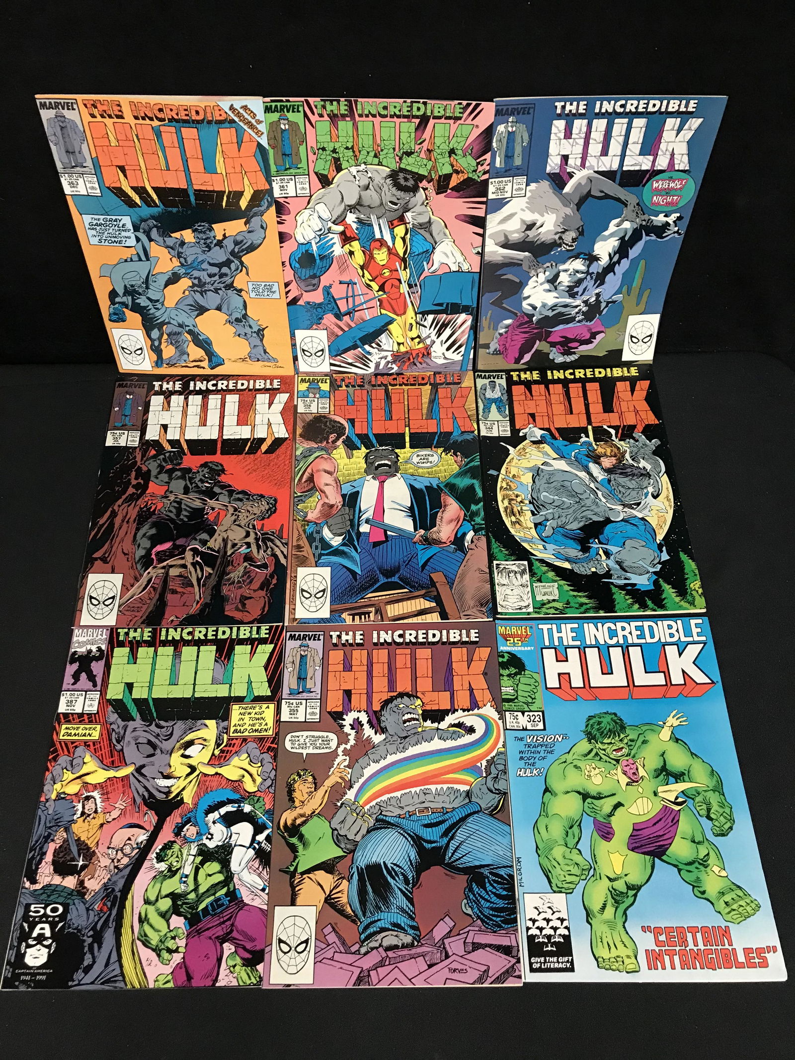 THE INCREDIBLE HULK COMIC BOOK LOT (MARVEL COMICS) (1 of 1)