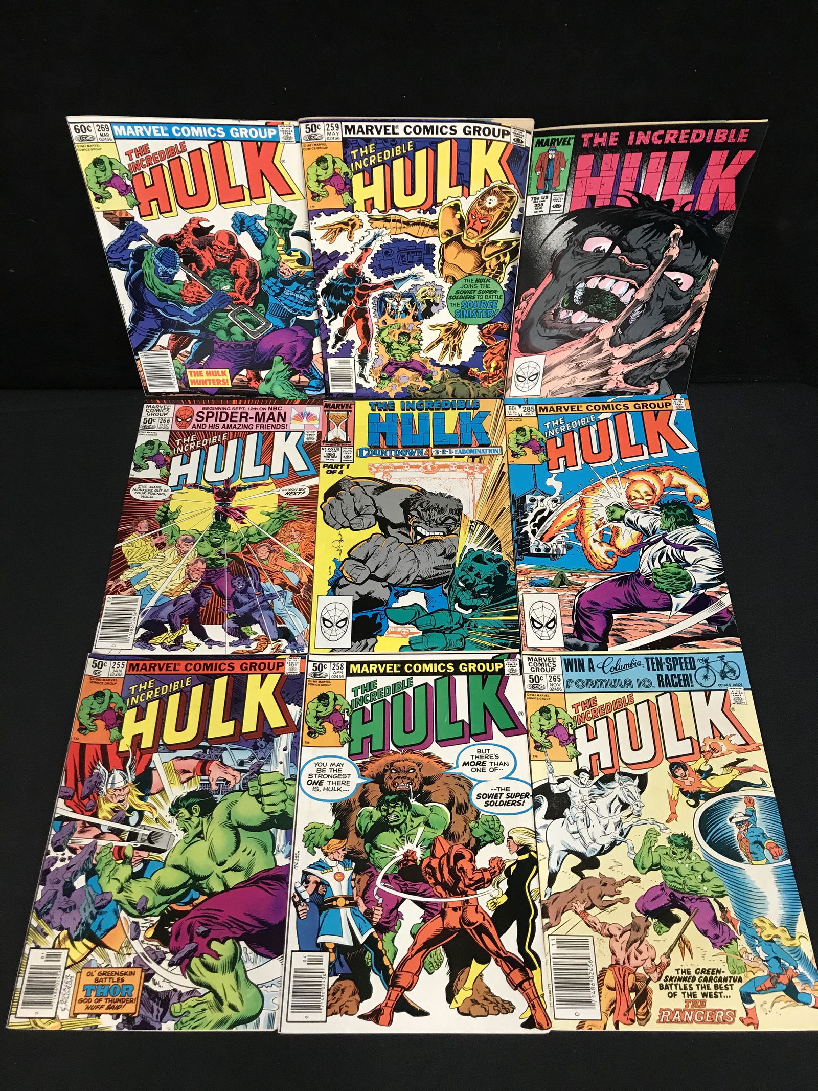 THE INCREDIBLE HULK COMIC BOOK LOT (MARVEL COMICS) (1 of 1)