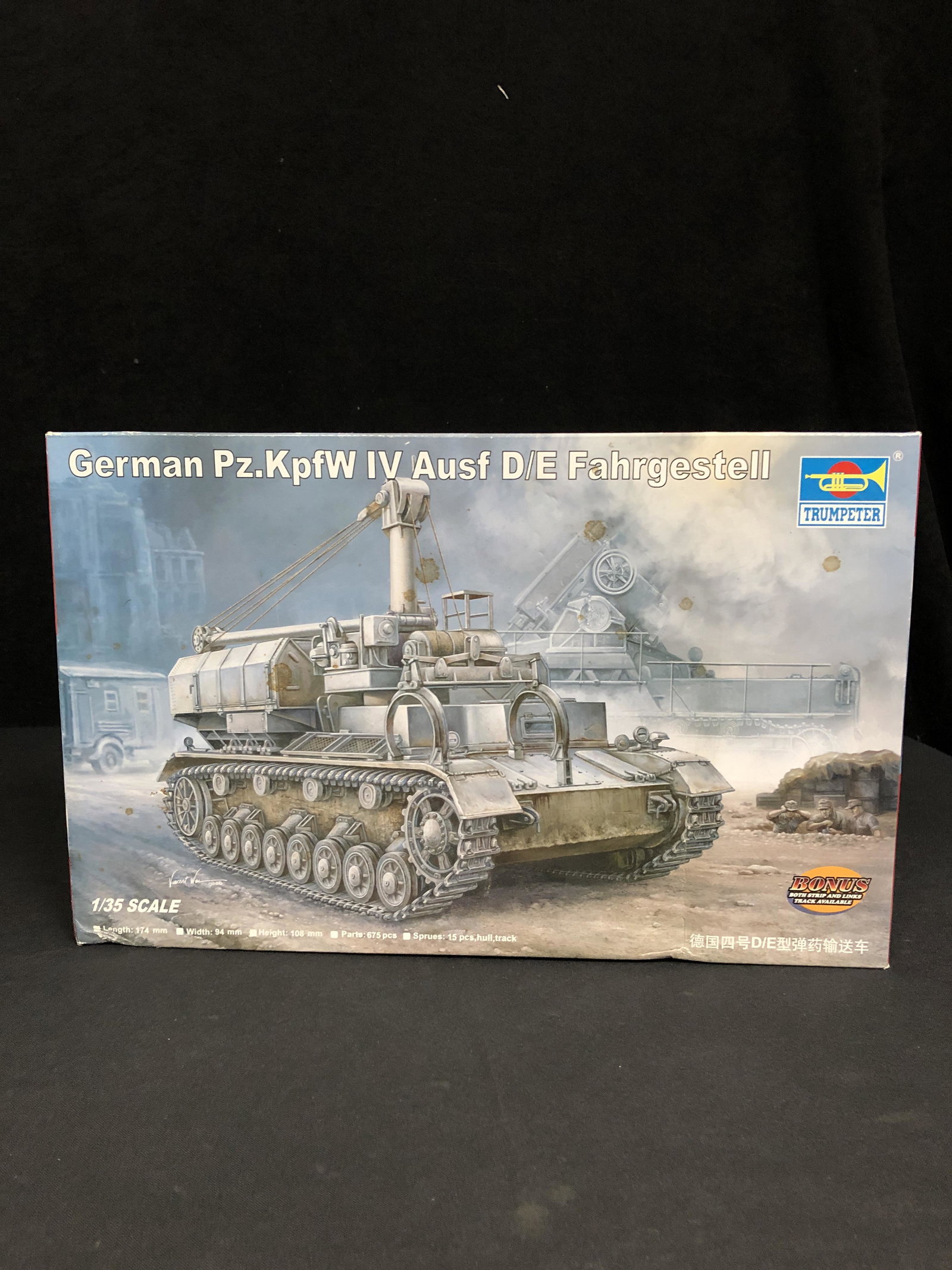 GERMAN PZ.KPFW IV AUSF D/E FAHRGESTELL TRUMPETER MODEL: GERMAN PZ.KPFW IV AUSF D/E FAHRGESTELL TRUMPETER MODEL KIT