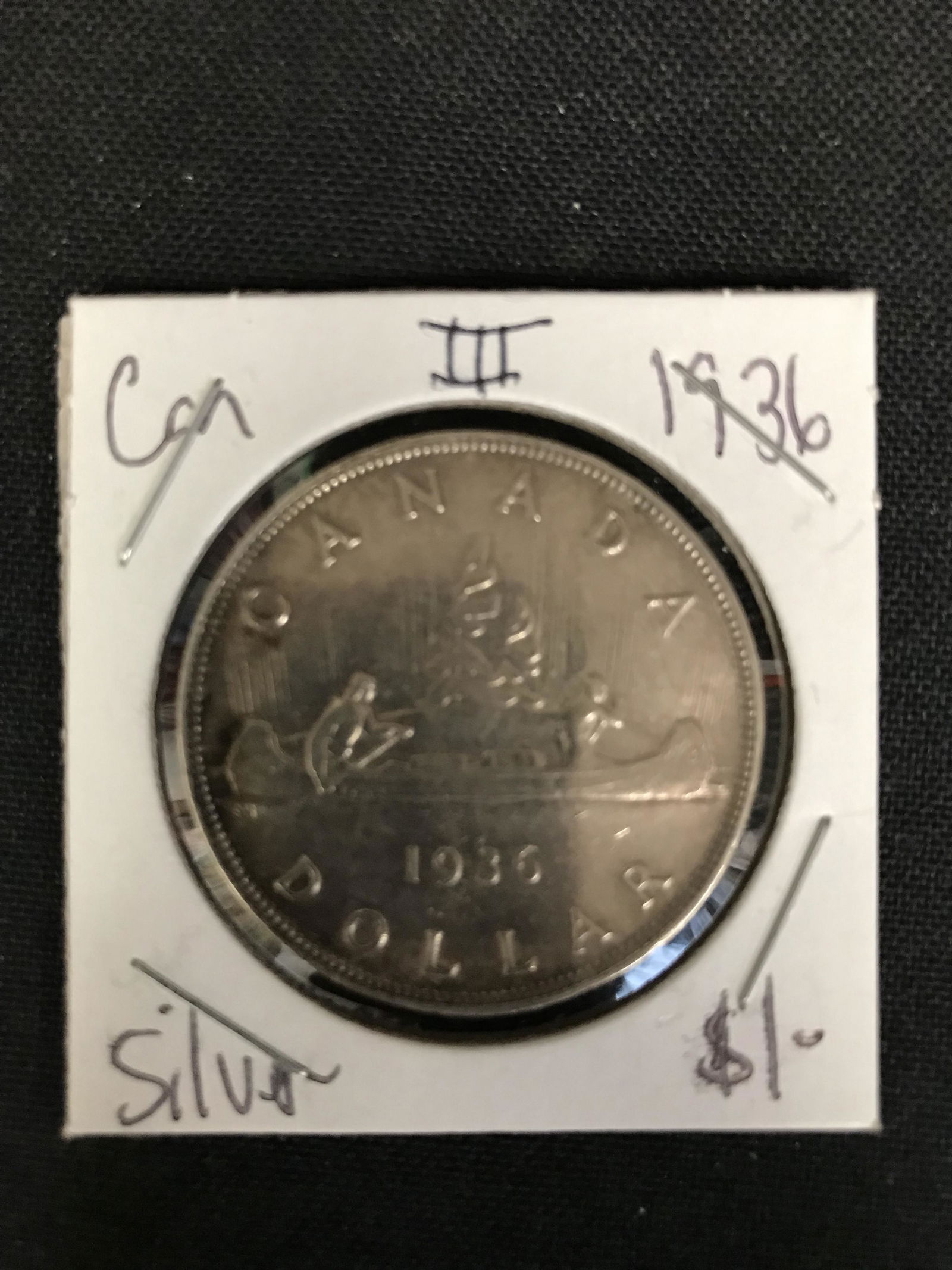 1936 CANADA SILVER DOLLAR (1 of 1)