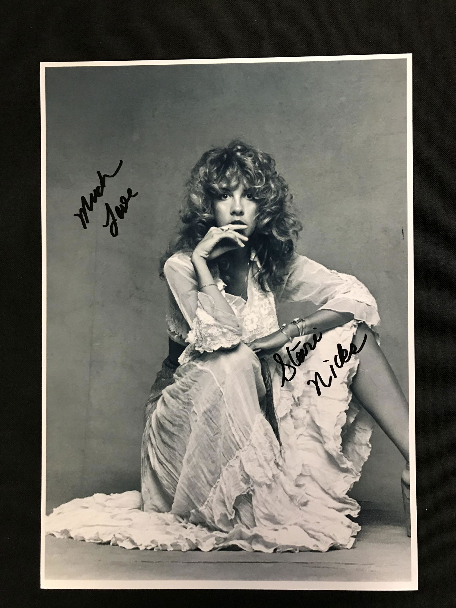 STEVIE NICKS SIGNED 8X10 PHOTO (RA COA) (1 of 2)