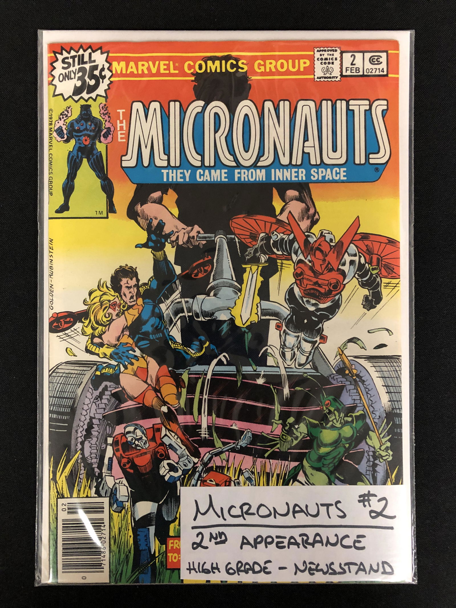 MICRONAUTS NO.2 (MARVEL COMICS) (1 of 1)