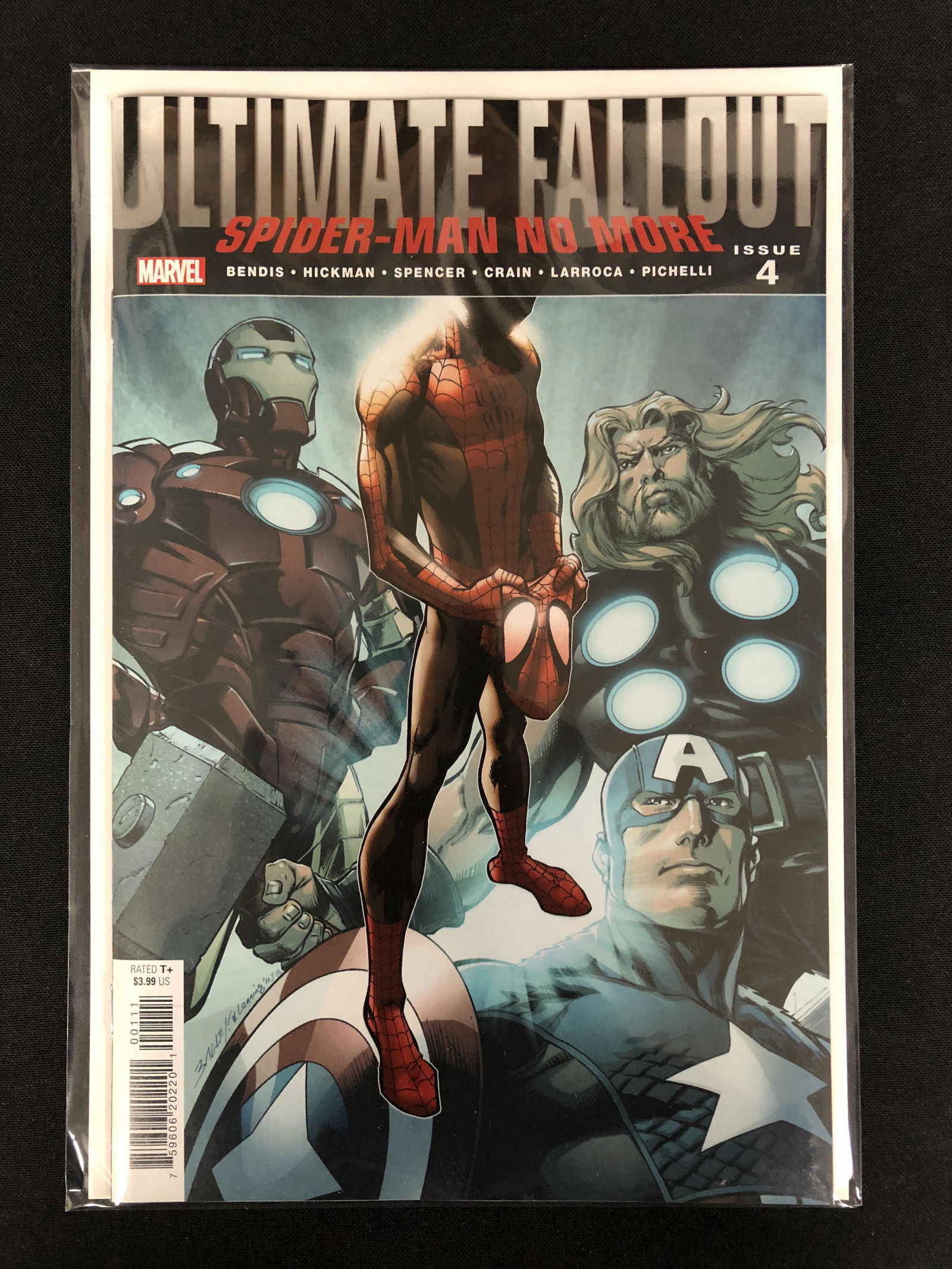 ULTIMATE FALLOUT Spider-Man No More ISSUE 4 (MARVEL) (1 of 1)