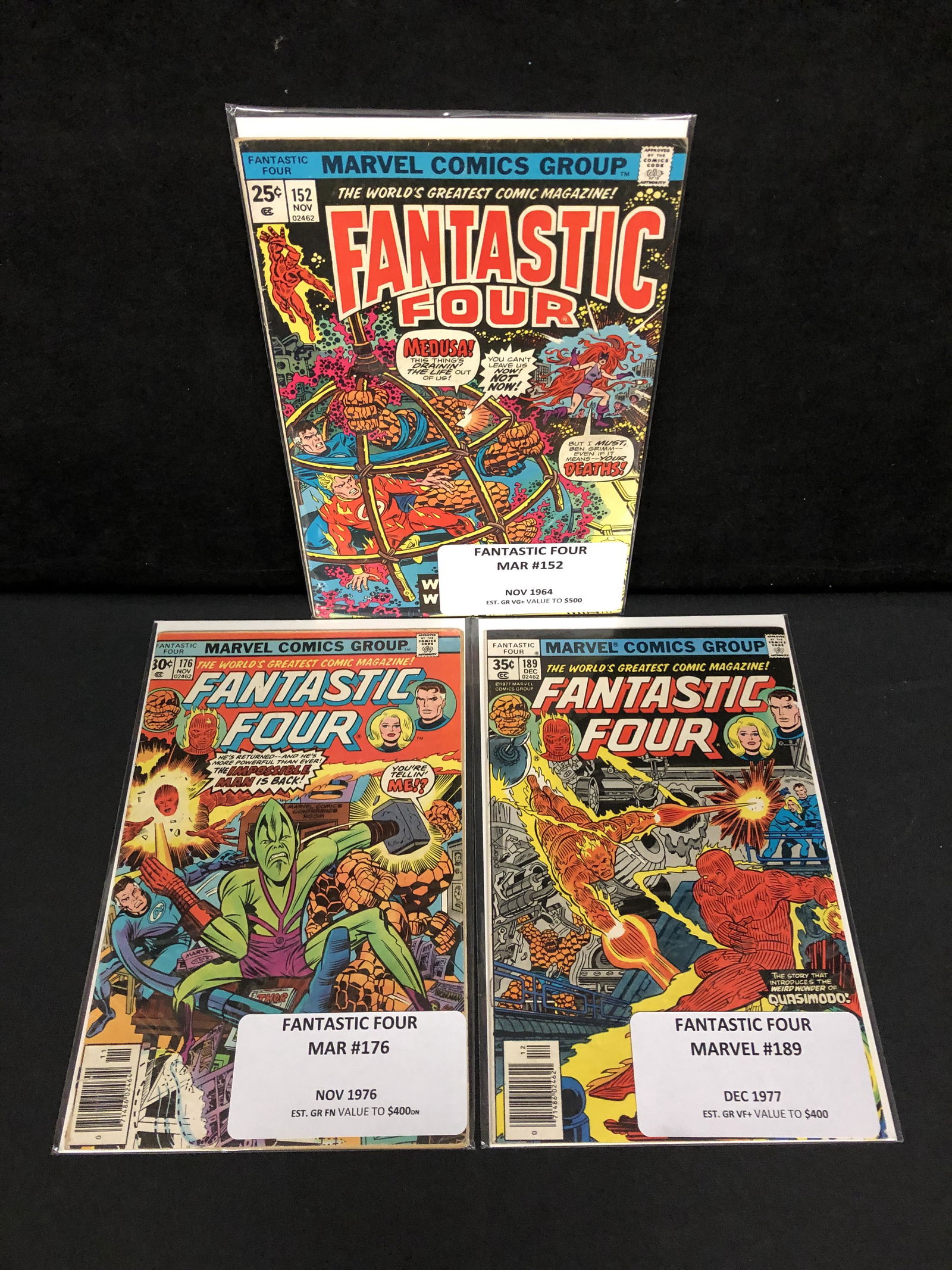 FANTASTIC FOUR COMIC BOOK LOT (MARVEL COMICS) (1 of 1)