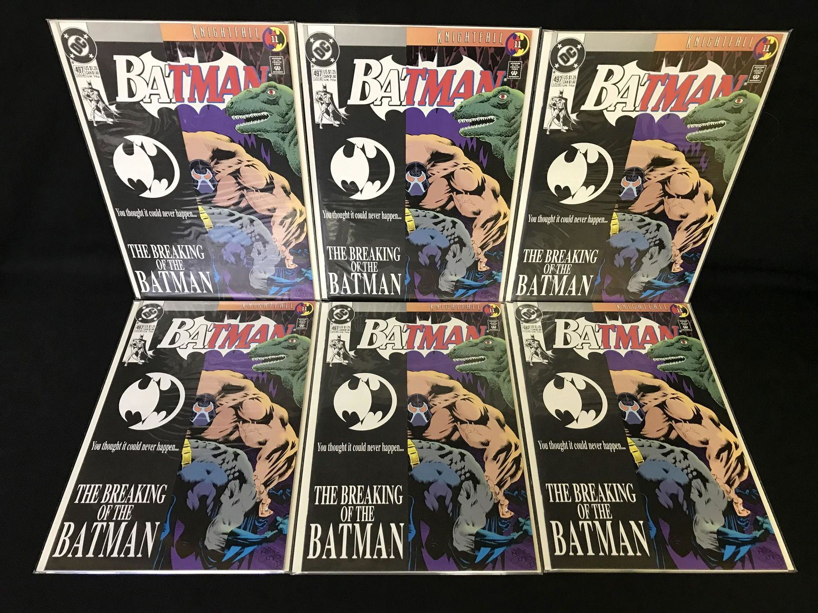 BATMAN NO.11 Knightfall (DC COMICS) X6 (1 of 1)