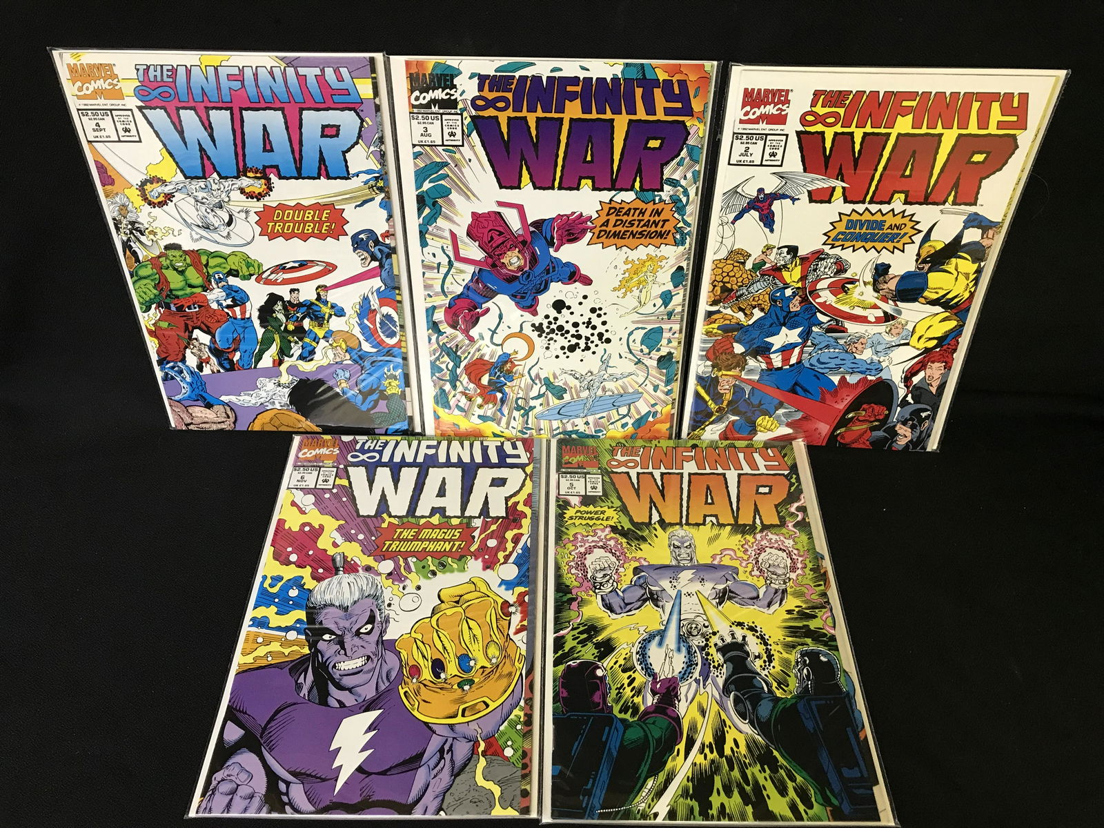THE INFINITY WAR COMIC BOOK LOT (MARVEL COMICS) (1 of 1)