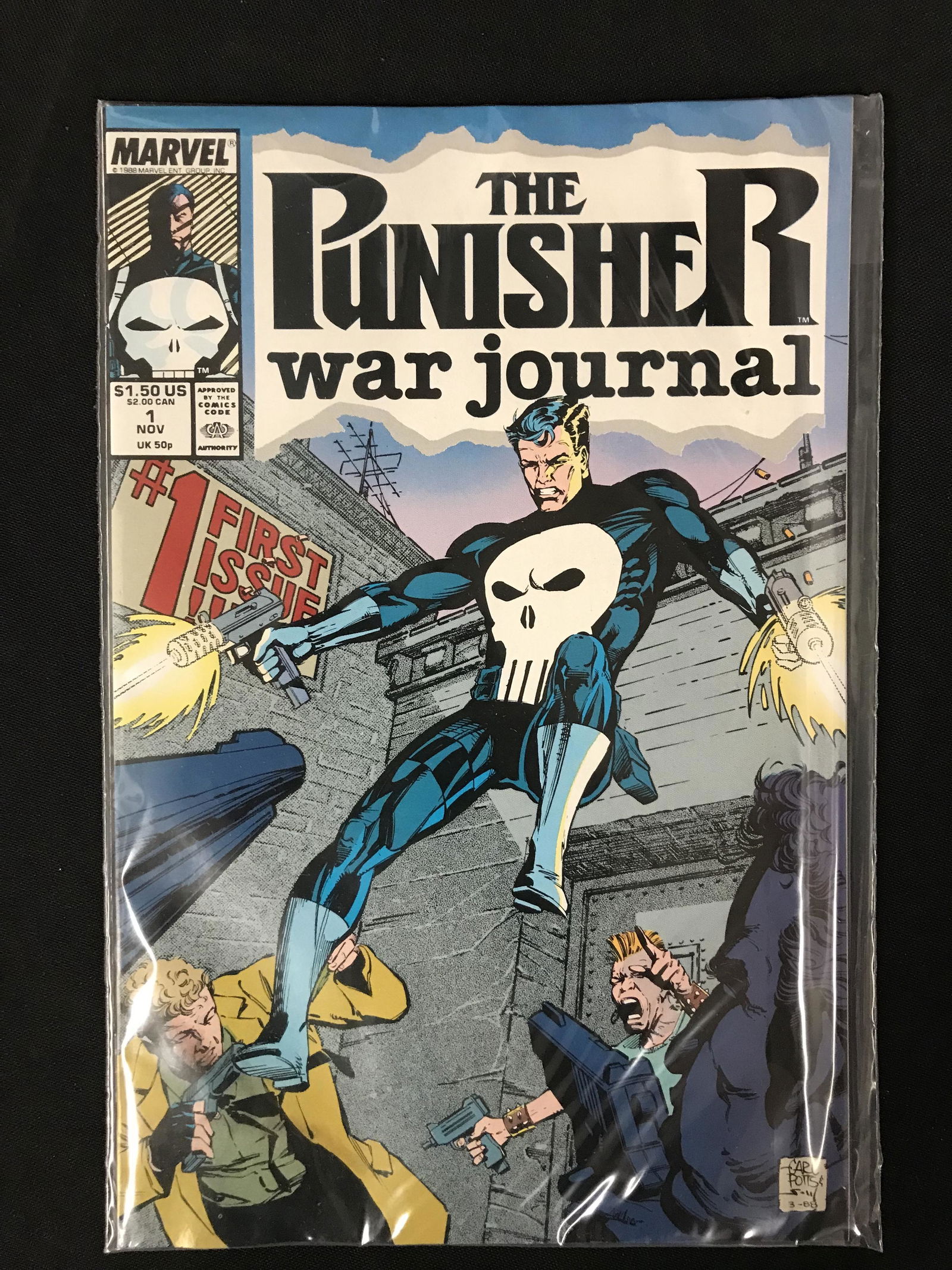 THE PUNISHER War Journal NO.1 (MARVEL COMICS) (1 of 1)