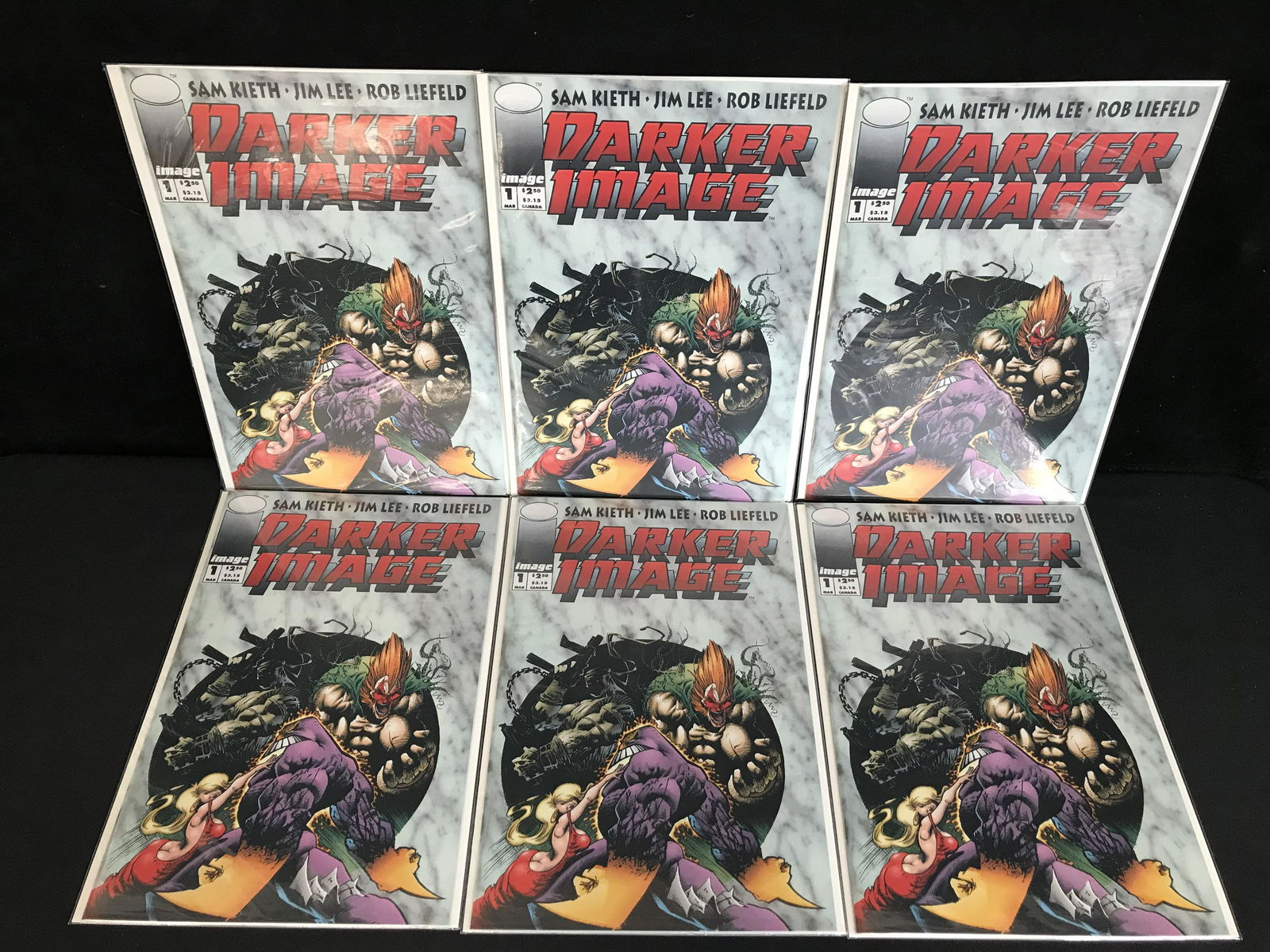 DARKER IMAGE NO.1 (IMAGE COMICS) X6 (1 of 1)