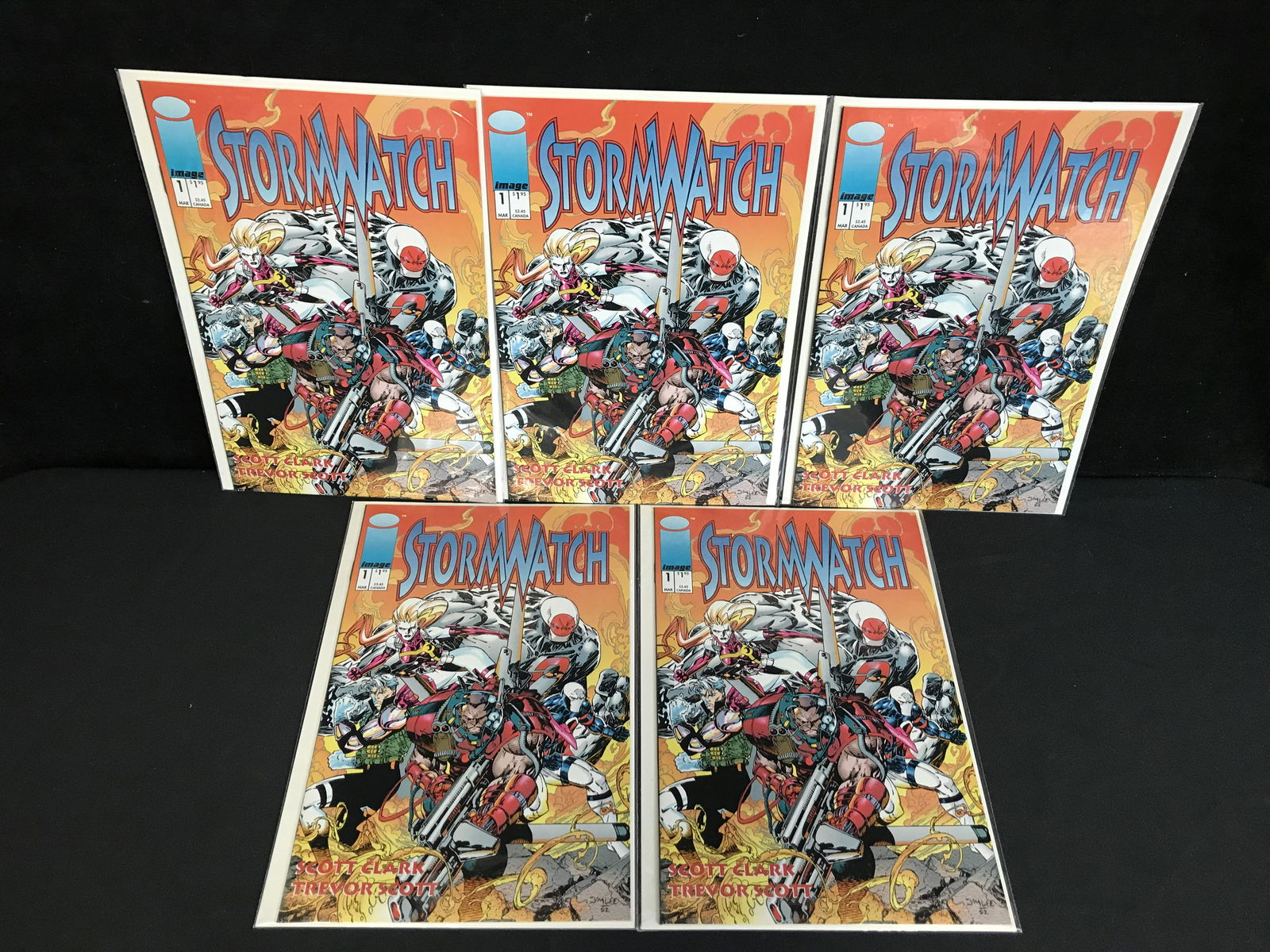 STORMWATCH NO.1 (IMAGE COMICS) X5 (1 of 1)