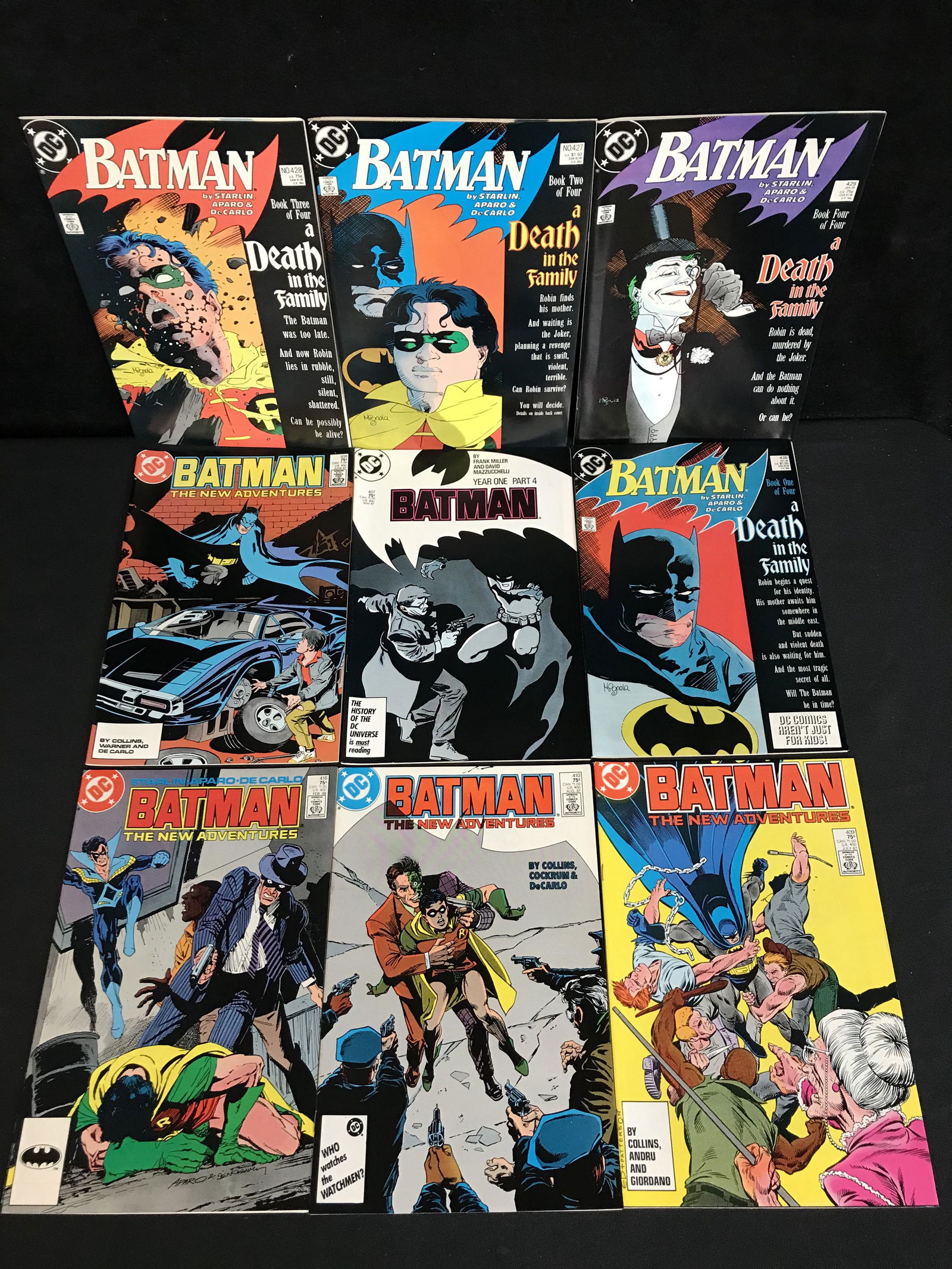 ASSORTED BATMAN COMIC BOOK LOT (1 of 1)