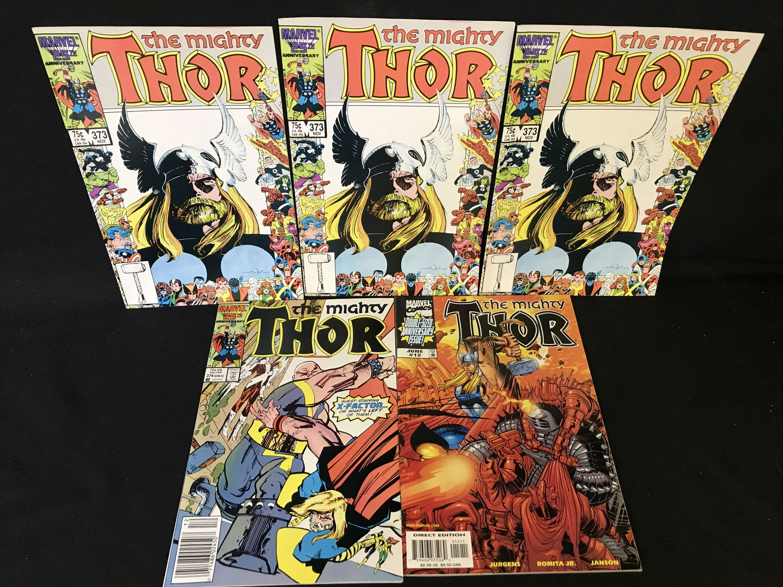 THE MIGHTY THOR COMIC BOOK LOT (MARVEL COMICS) (1 of 1)