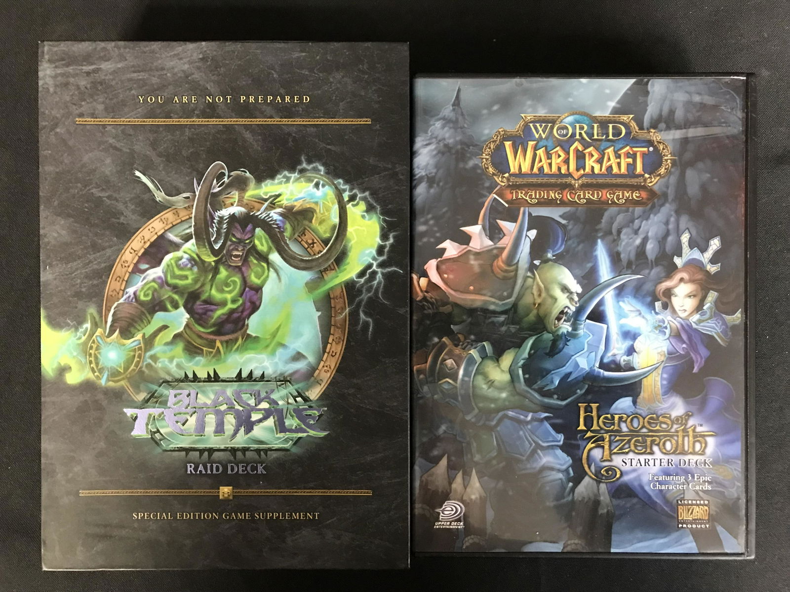 BLACK TEMPLE RAID DECK/ WORLD OF WARCRAFT TRADING CARD GAME (1 of 1)