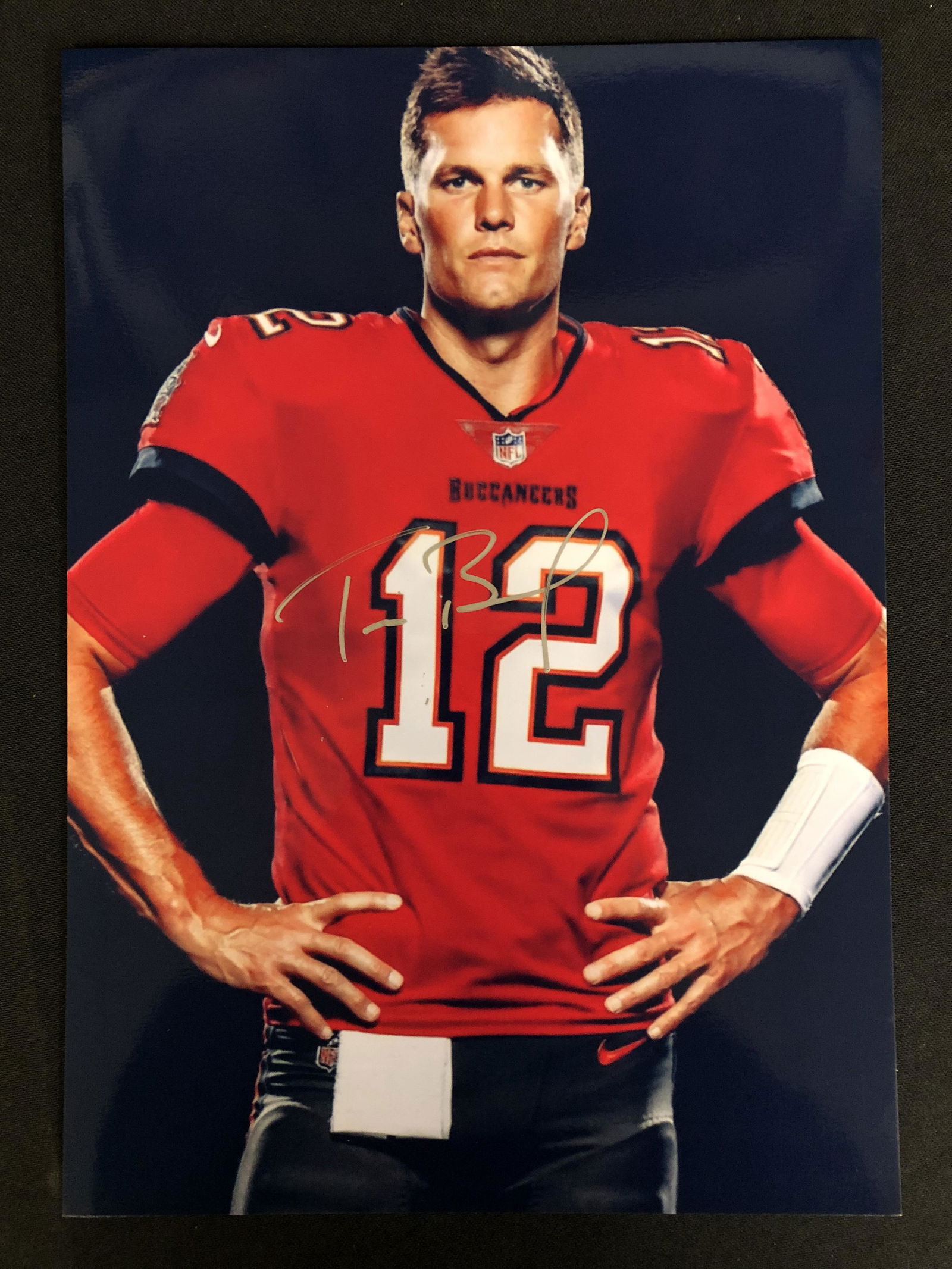 TOM BRADY SIGNED 8X10 PHOTO (RA COA) (1 of 3)
