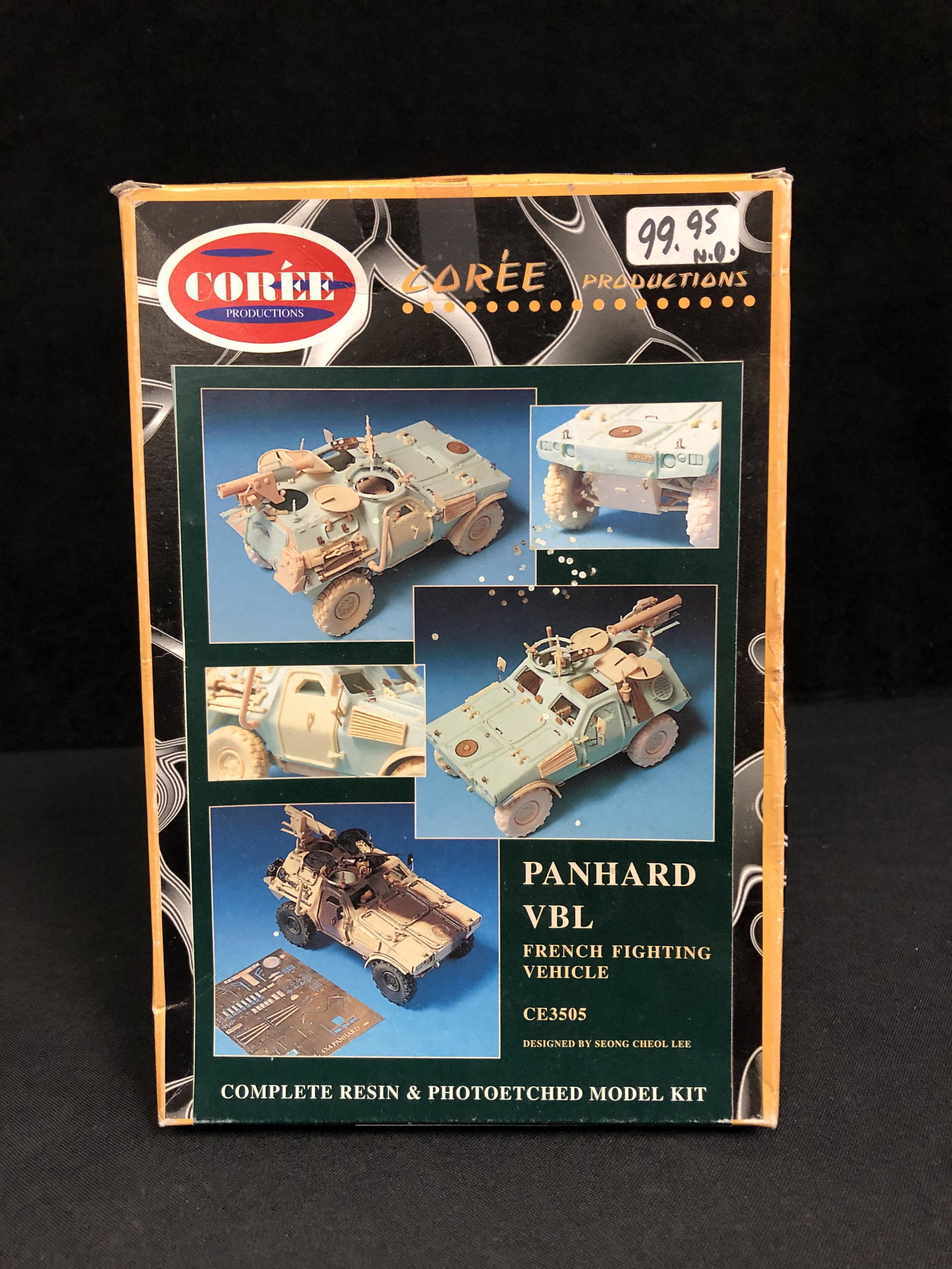 COREE PRODUCTIONS PANHARD VBL FRENCH FIGHTING VEHICLE COMPLETE RESIN & PHOTOETCHED MODEL KIT: COREE PRODUCTIONS PANHARD VBL FRENCH FIGHTING VEHICLE COMPLETE RESIN & PHOTOETCHED MODEL KIT