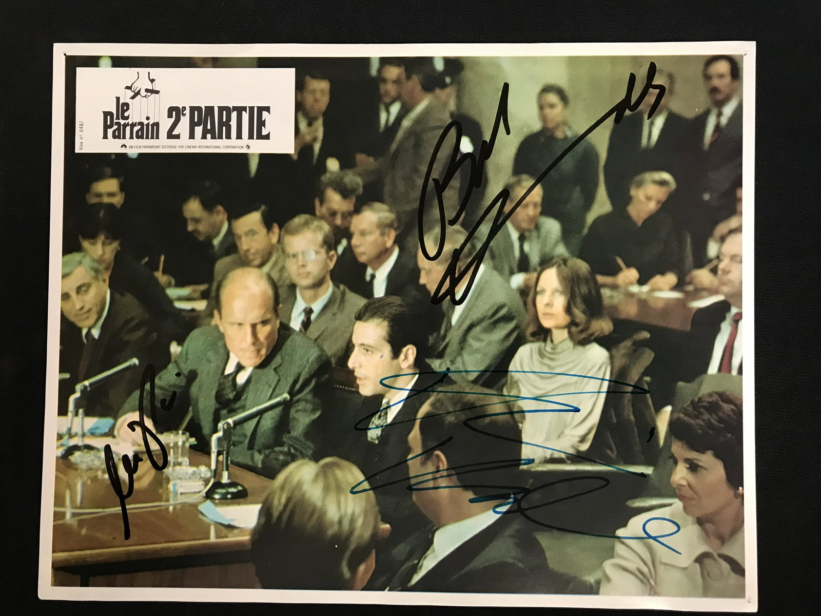AL PACINO SIGNED THE GODFATHER 8 X 10 (RA COA): AL PACINO SIGNED THE GODFATHER 8 X 10 (RA COA)