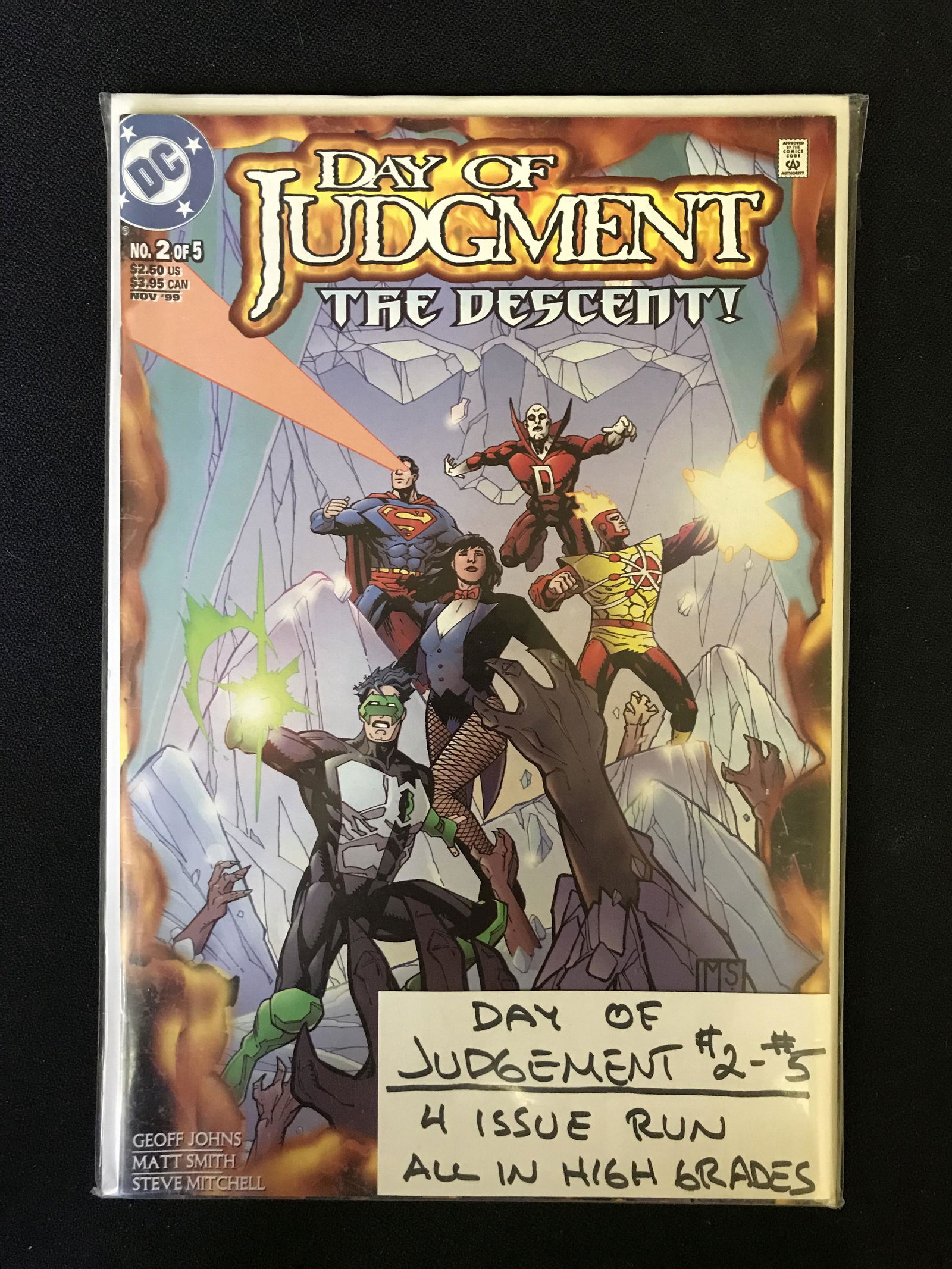 DAY OF JUDGEMENT NO.2-5 (DC COMICS) 4 Issue Run! (1 of 1)