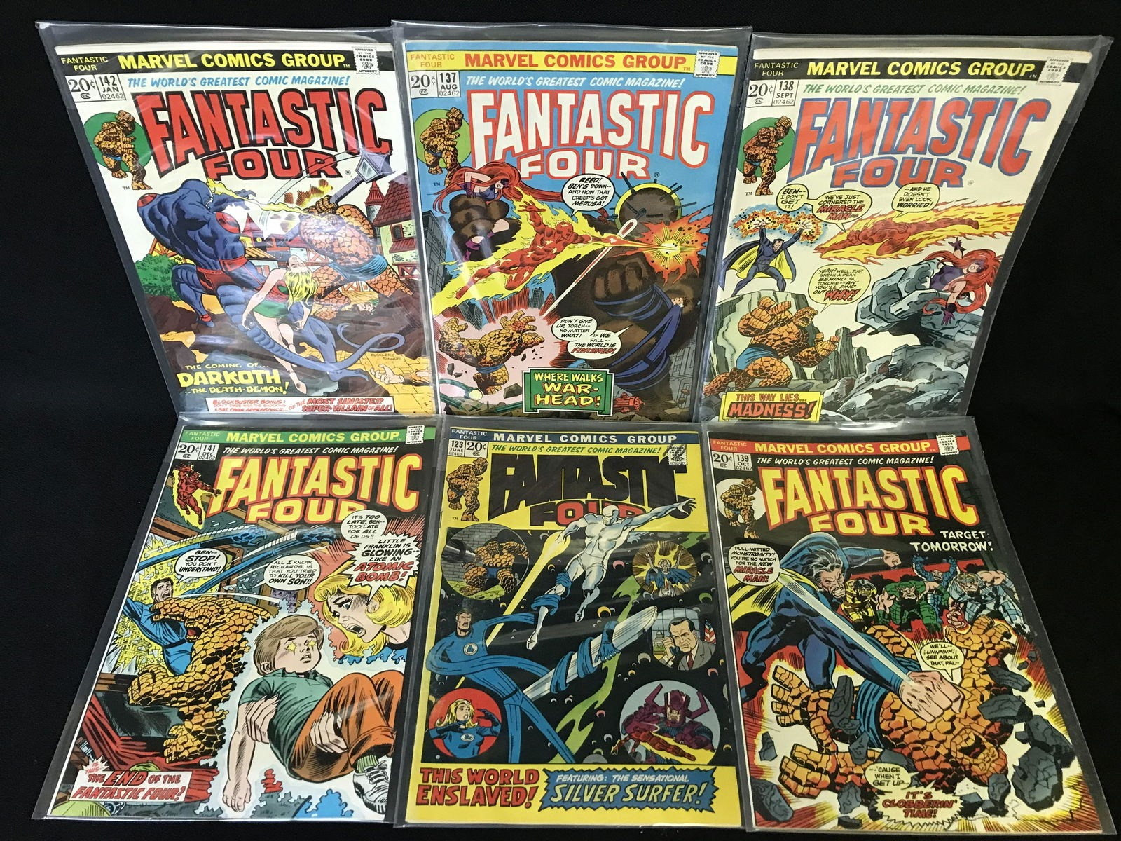 FANTASTIC FOUR COMIC BOOK LOT (MARVEL COMICS) (1 of 1)