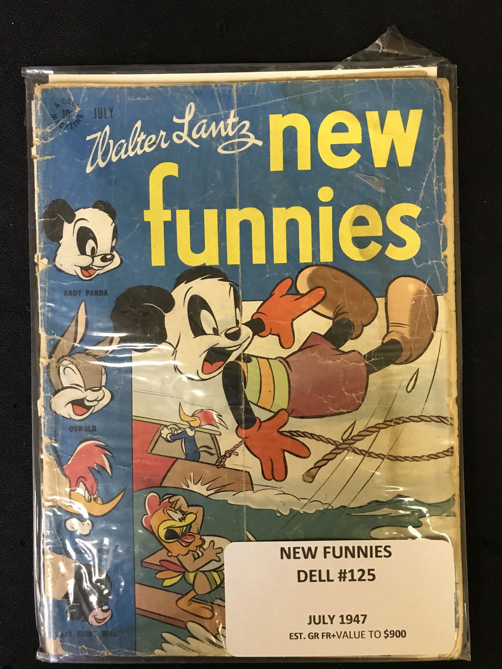 NEW FUNNIES NO.125 (DELL COMICS 1947) (1 of 1)