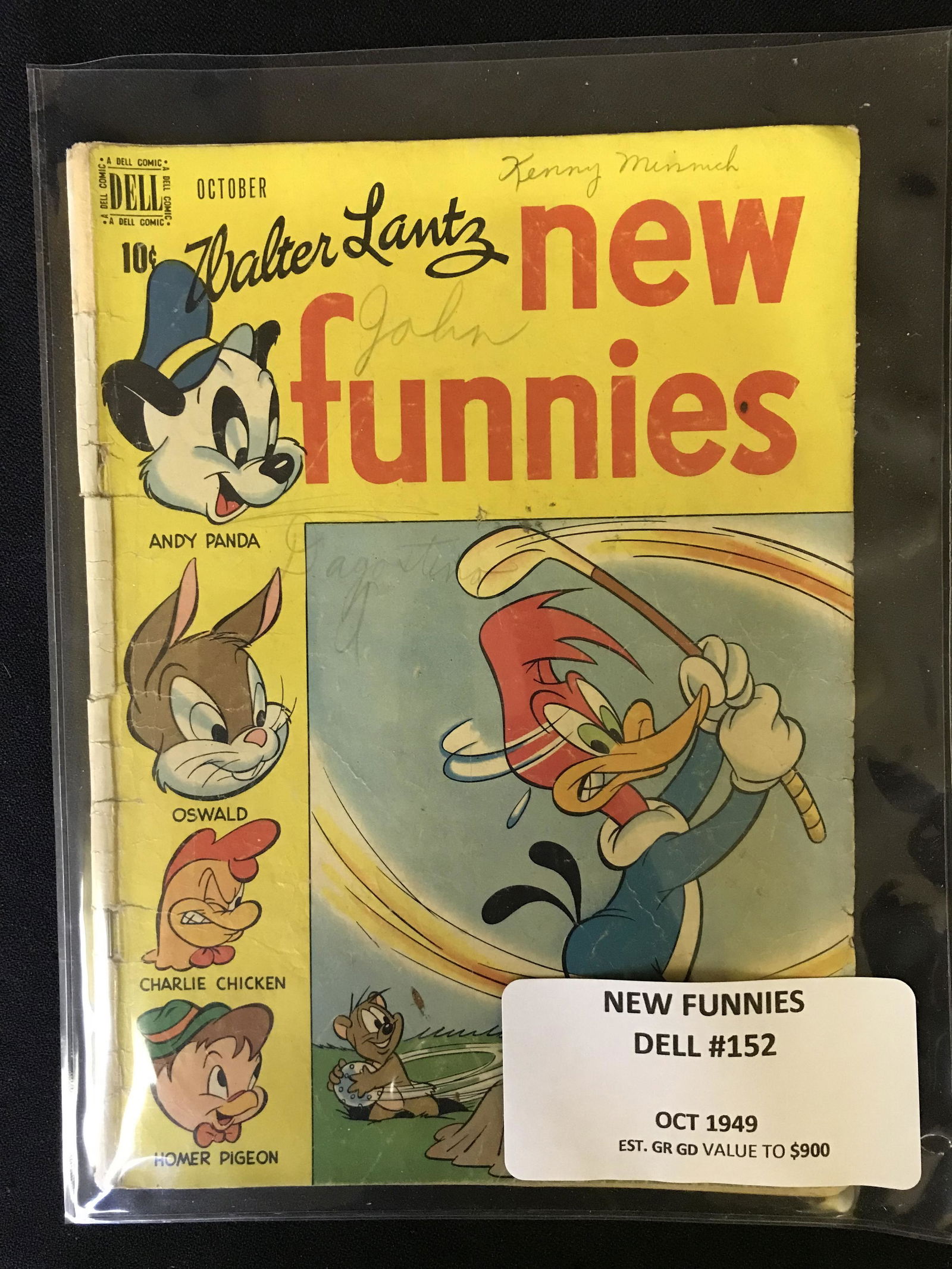 NEW FUNNIES NO.152 (DELL COMICS 1949) (1 of 1)