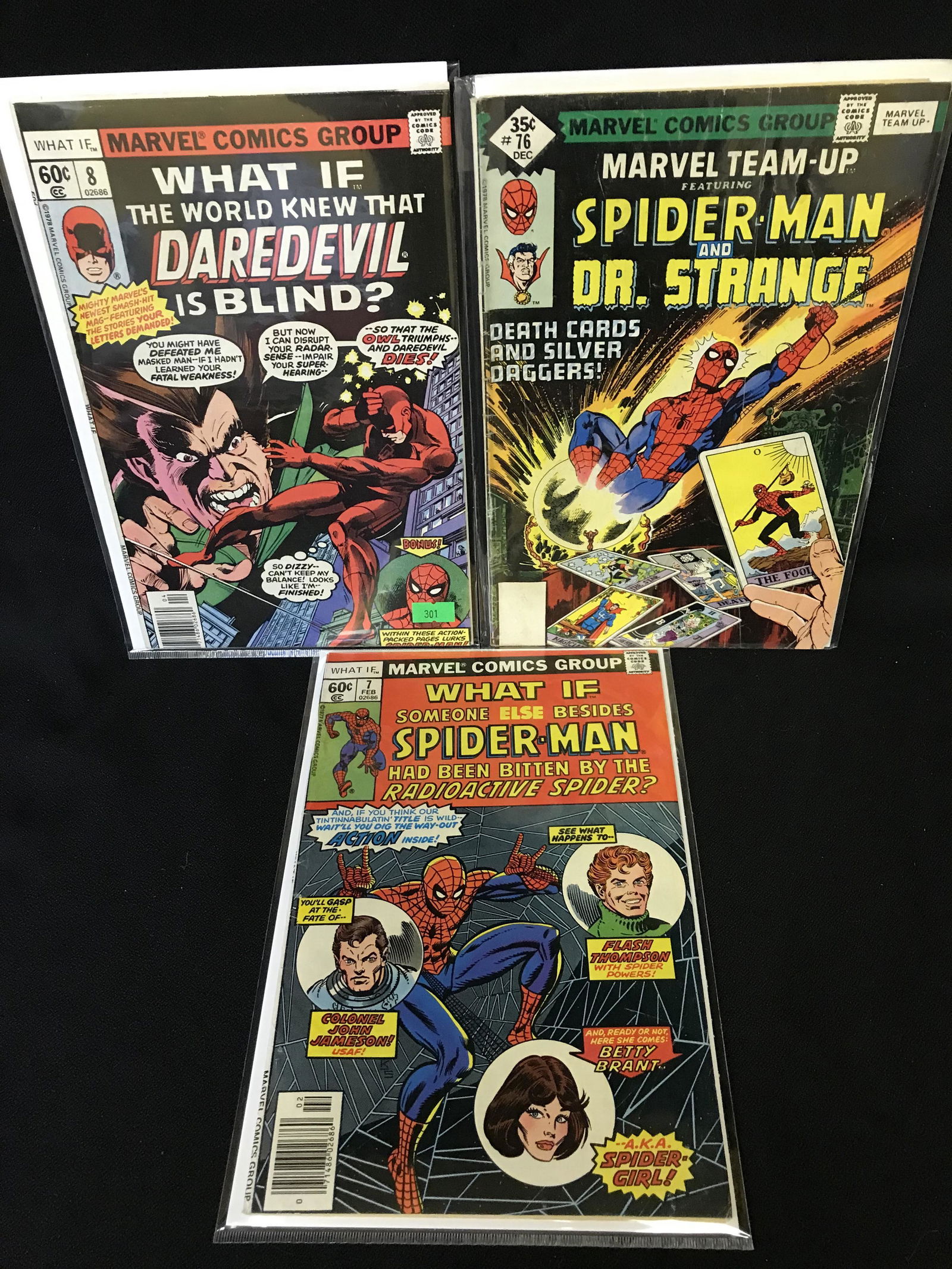 WHAT IF/ MARVEL TEAM-UP COMIC BOOK LOT (1 of 1)