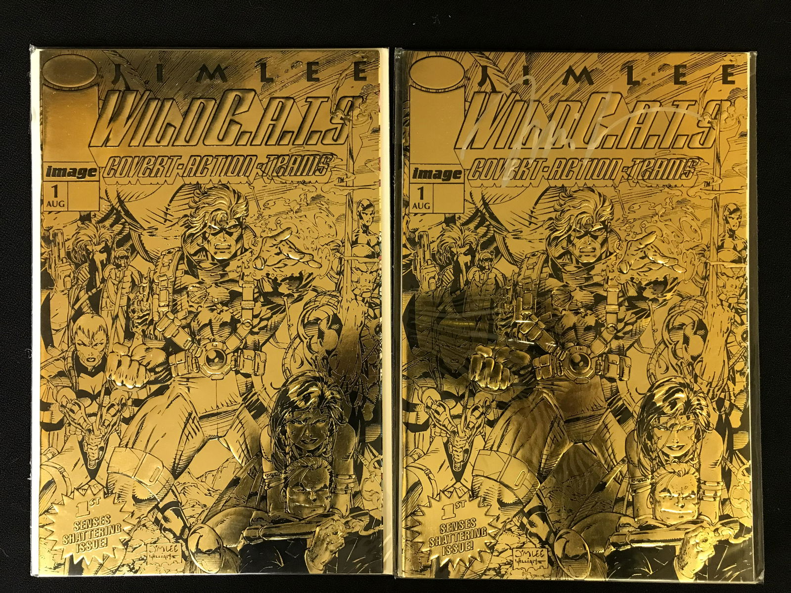 Jim Lee WILDC.A.T.S NO.1 (IMAGE COMICS) 2 Books (1 of 2)