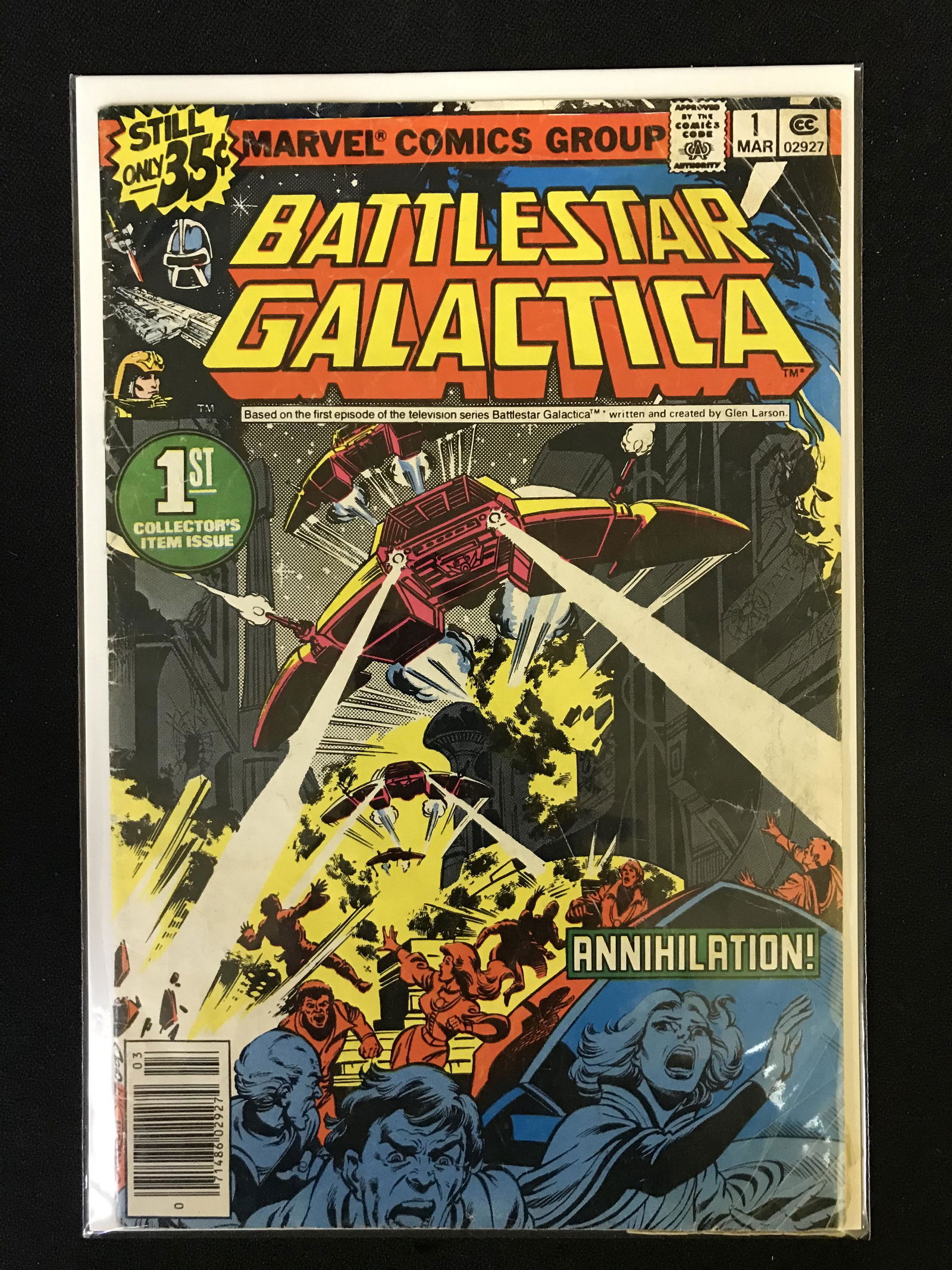 BATTLESTAR GALACTICA NO.1 (MARVEL COMICS) (1 of 1)