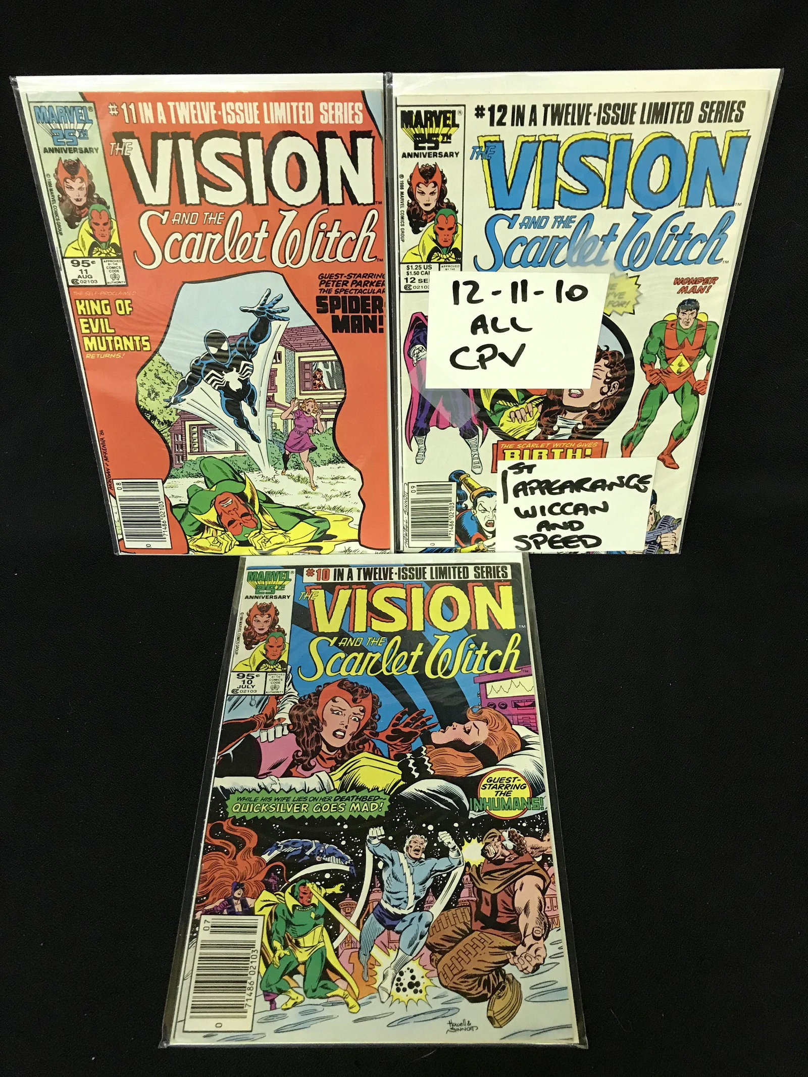 VISION AND THE SCARLET WITCH NO.10-12 In a Twelve Issue Limited Series (MARVEL COMICS): VISION AND THE SCARLET WITCH NO.10-12 In a Twelve Issue Limited Series (MARVEL COMICS)