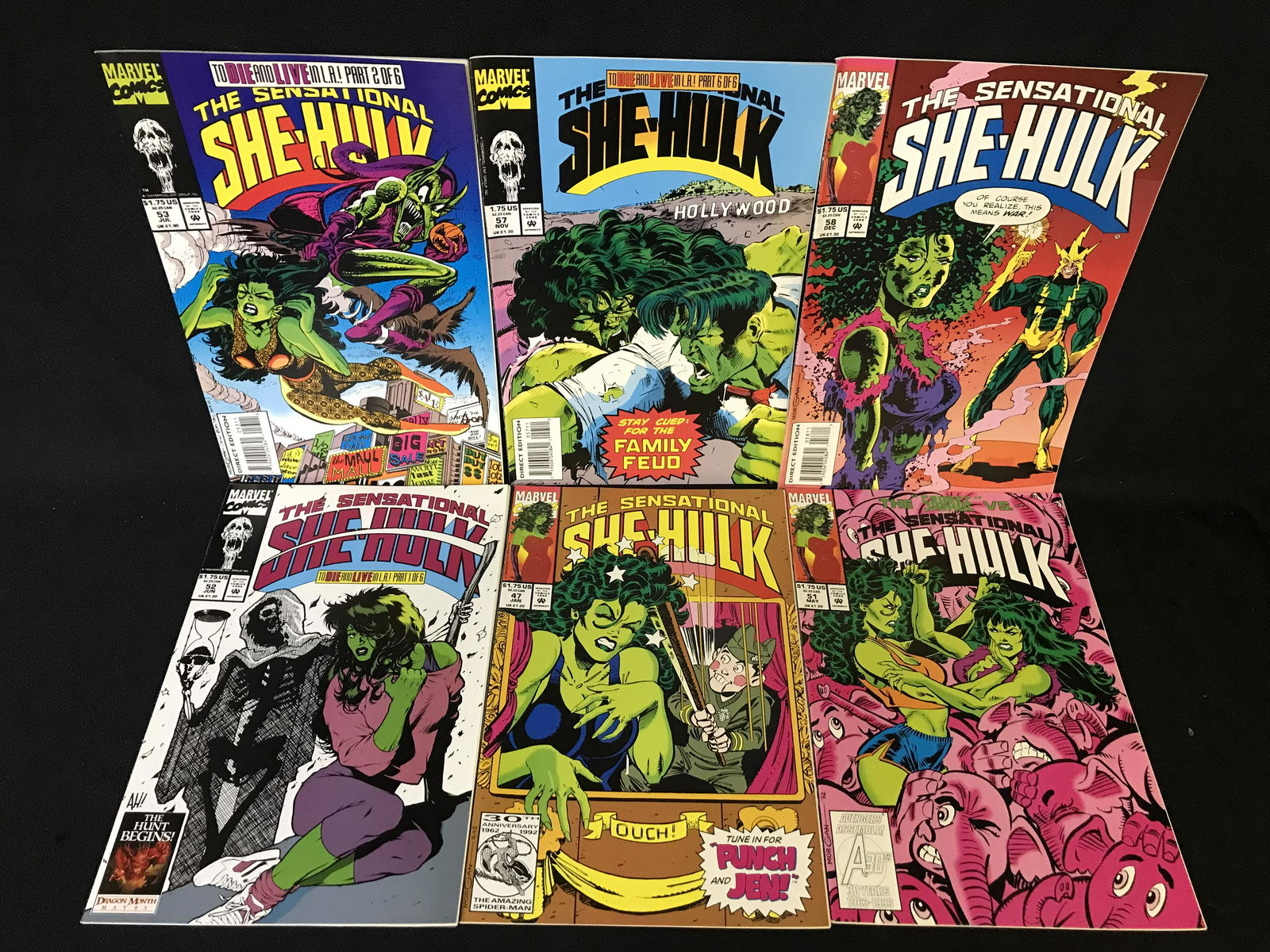 THE SENSATIONAL SHE-HULK COMIC BOOK LOT (MARVEL COMICS) (1 of 1)
