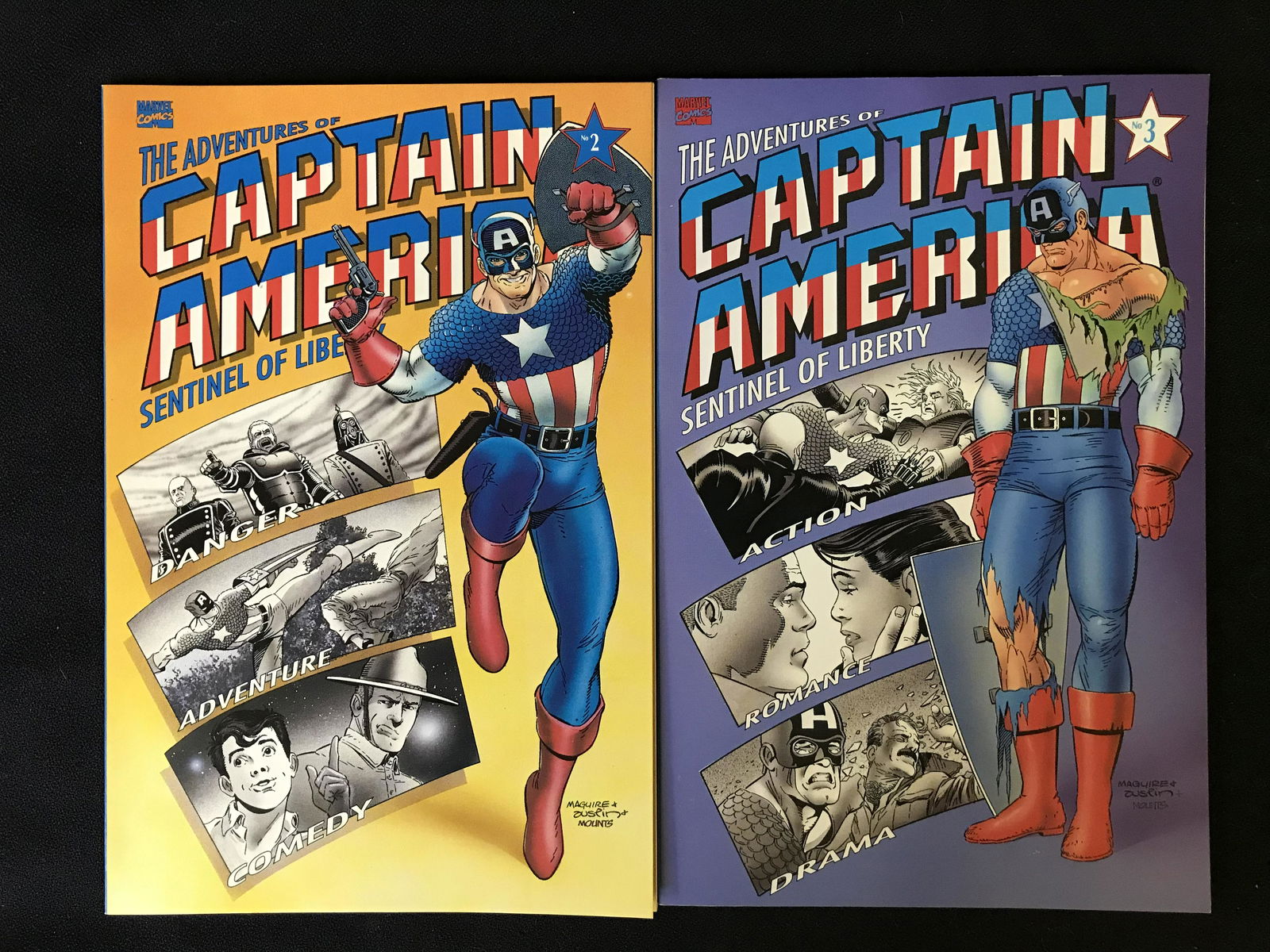 THE ADVENTURES OF CAPTAIN AMERICA NO.2-3 (MARVEL COMICS) (1 of 1)