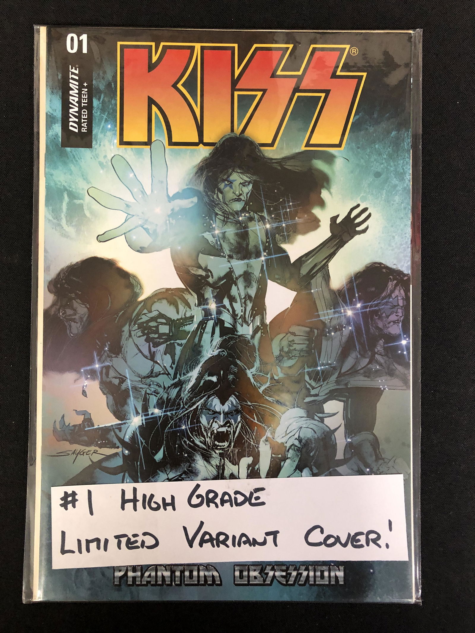 KISS NO.001 (DYNAMITE COMICS) (1 of 1)