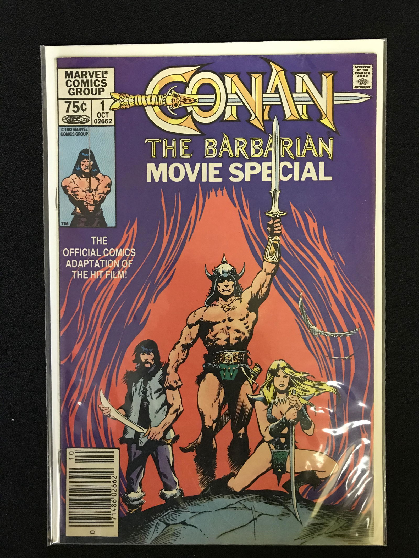 CONAN THE BARBARIAN MOVIE SPECIAL NO.1 (MARVEL COMICS) (1 of 1)