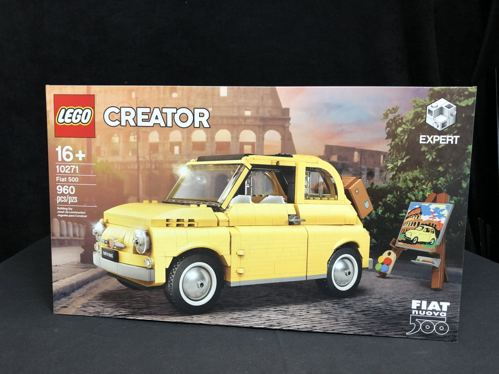 BUILT LEGO CREATOR 10271 FIAT 500: BUILT LEGO CREATOR 10271 FIAT 500