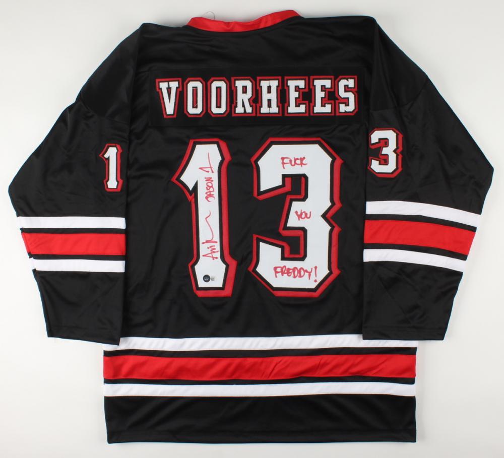 Ari Lehman Signed "Friday the 13th" Jersey (Beckett COA) (1 of 3)