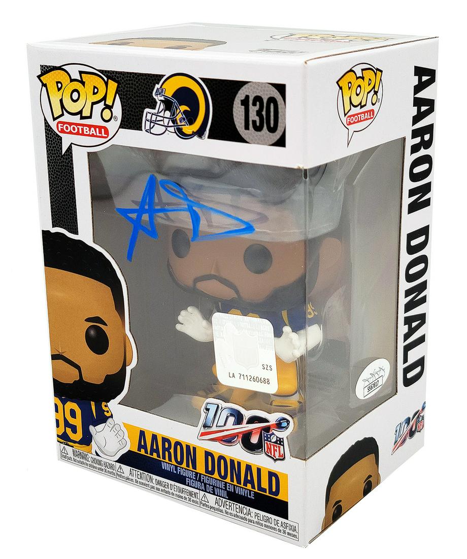 AARON DONALD SIGNED FUNKO POP (JSA COA) (1 of 3)