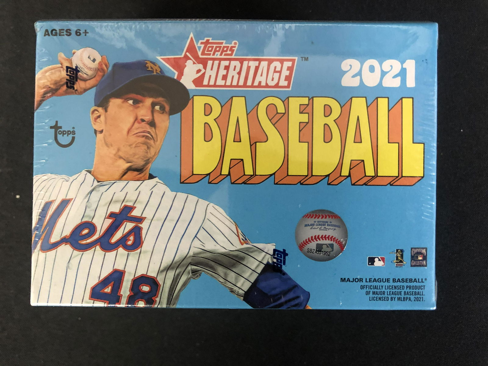 2021 TOPPS HERITAGE BASEBALL BLASTER BOX (1 of 1)