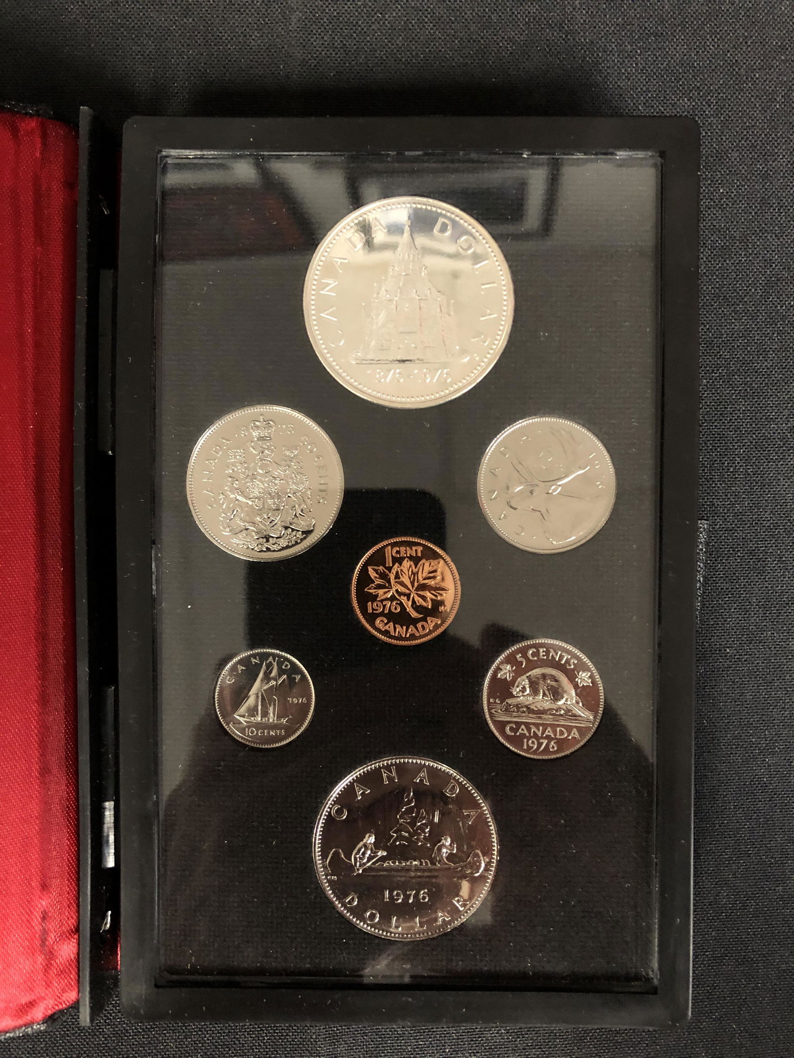 1976  CANADIAN SILVER DOUBLE DOLLAR COLLECTOR SET (1 of 2)