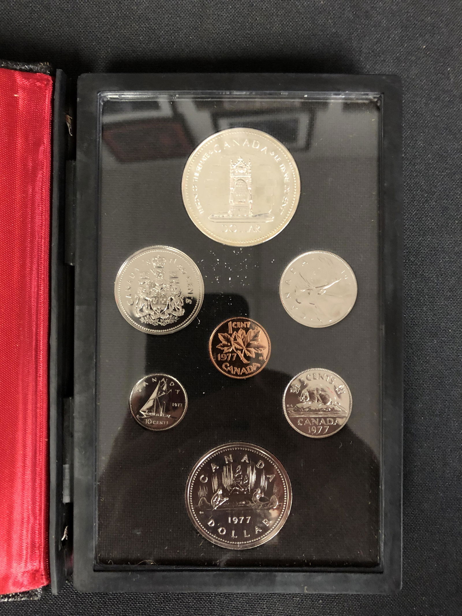 1977  CANADIAN SILVER DOUBLE DOLLAR COLLECTOR SET (1 of 2)