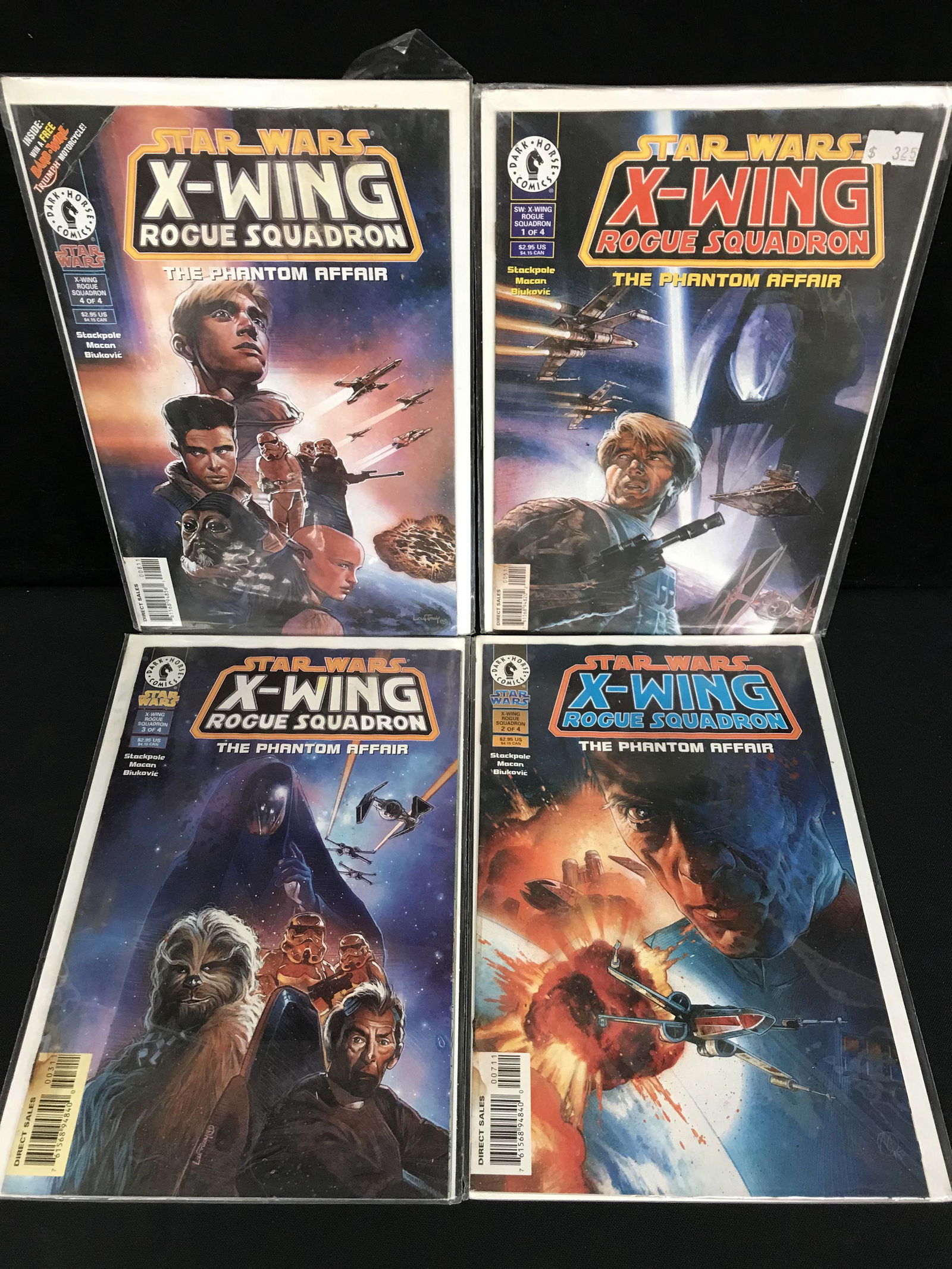 STAR WARS X-WING ROGUE SQUADRON #1-4 (DARK HORSE COMICS) (1 of 1)