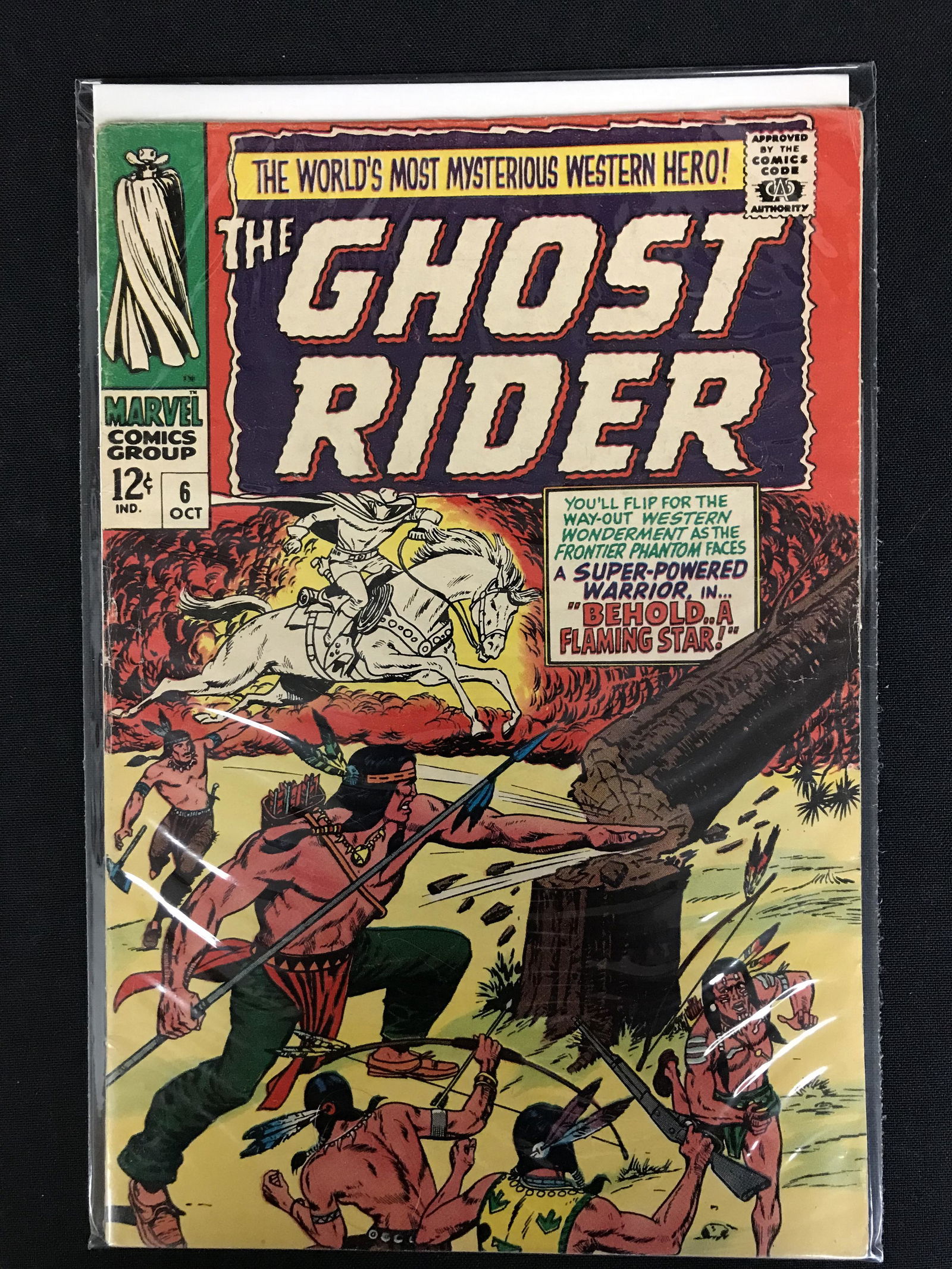 THE GHOST RIDER NO.6 (MARVEL COMICS) (1 of 1)