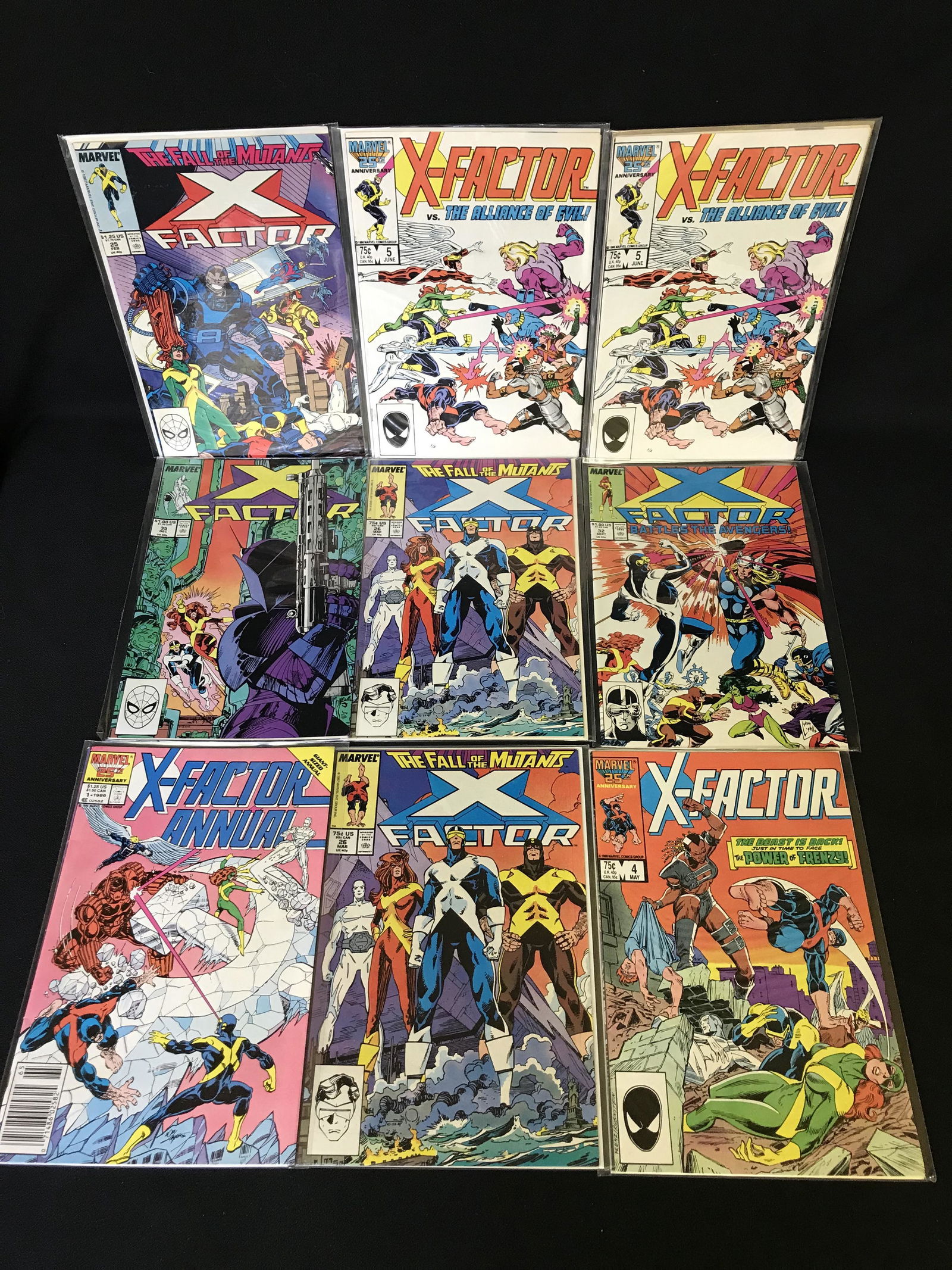 X-FACTOR COMIC BOOK LOT (MARVEL COMICS) (1 of 1)