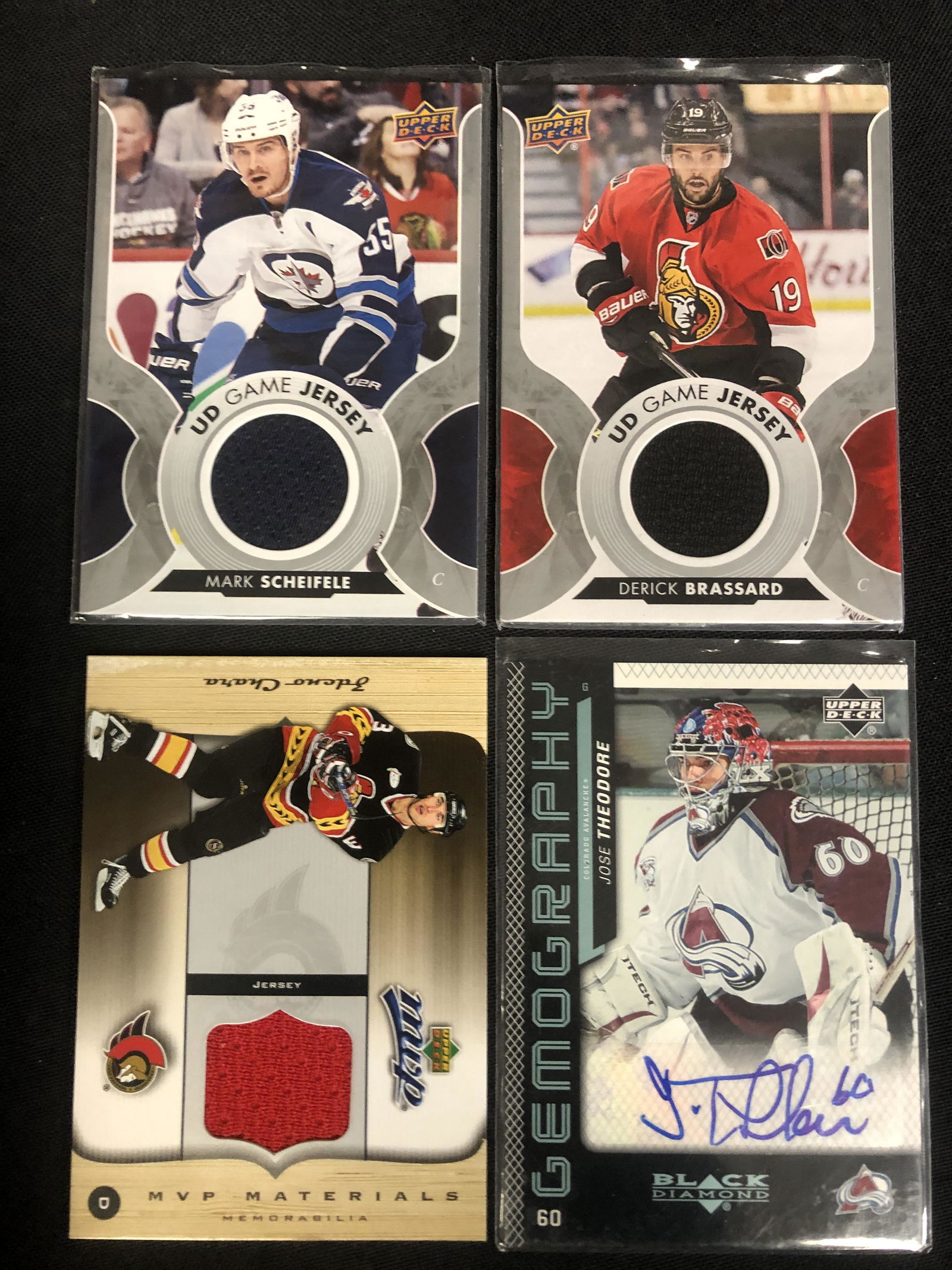 UD GAME JERSEY HOCKEY CARD LOT (1 of 1)